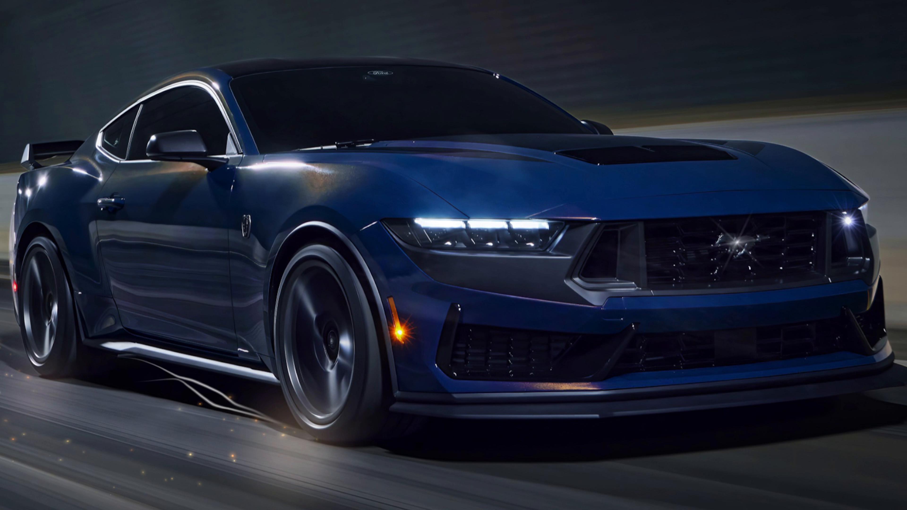 Ford Mustang Dark Horse Live Wallpaper