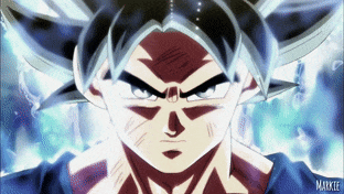 Goku Ultra Instinct Power (DRAGON BALL SUPER) gif preview
