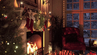 Cozy Fireplace gif preview