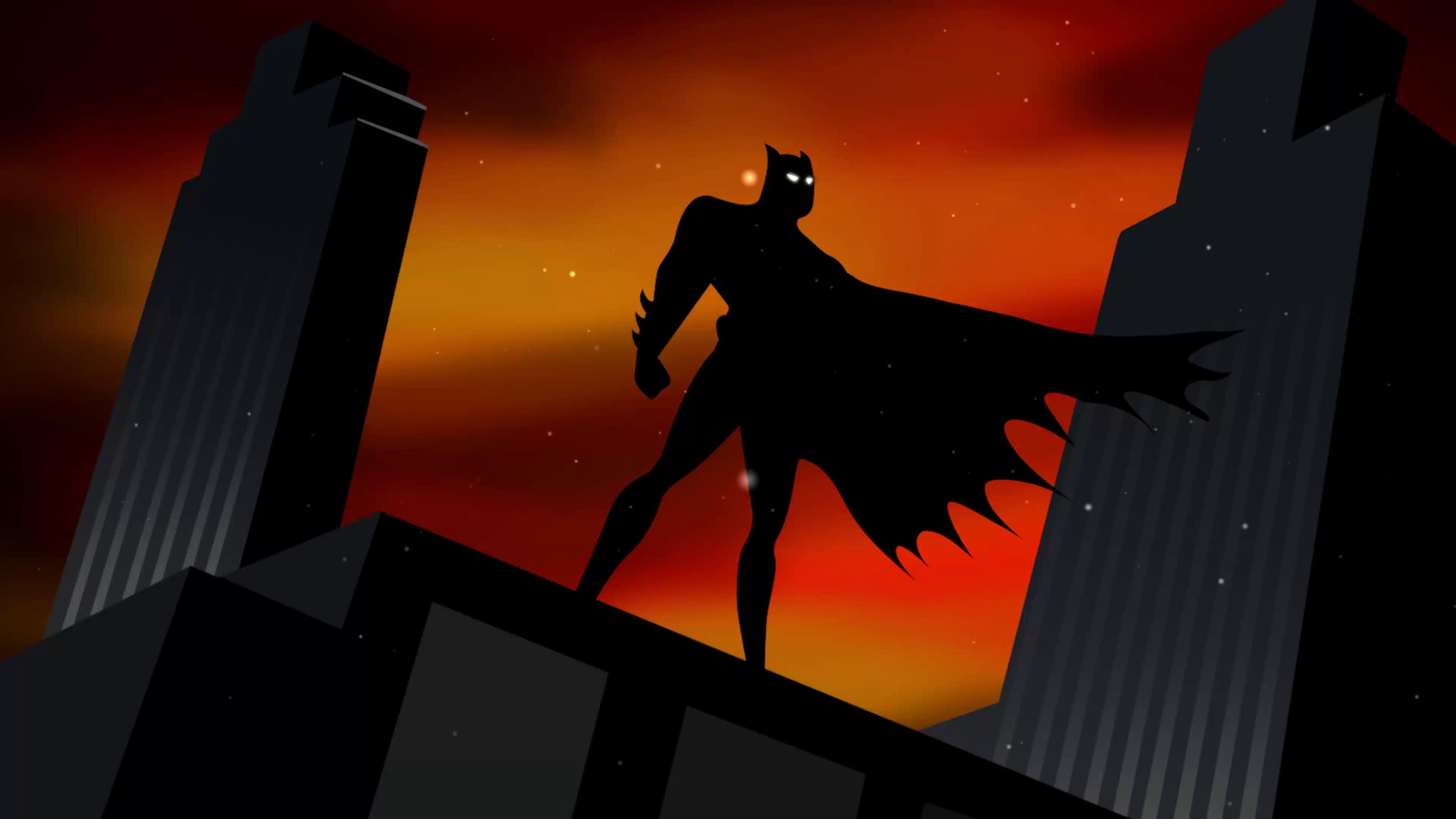 Batman on Building Live Wallpaper