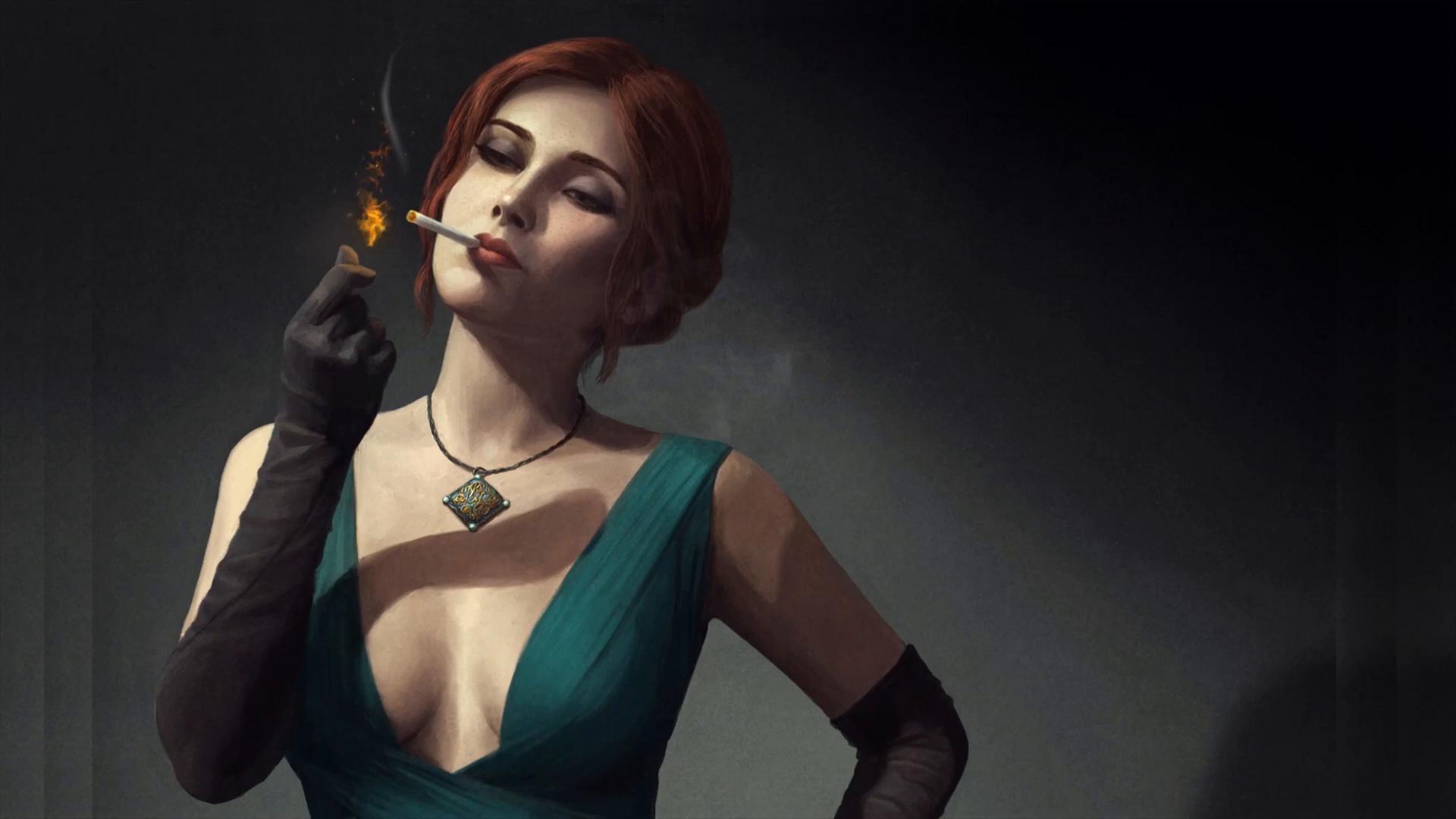 Noir Triss (The Witcher) Live Wallpaper