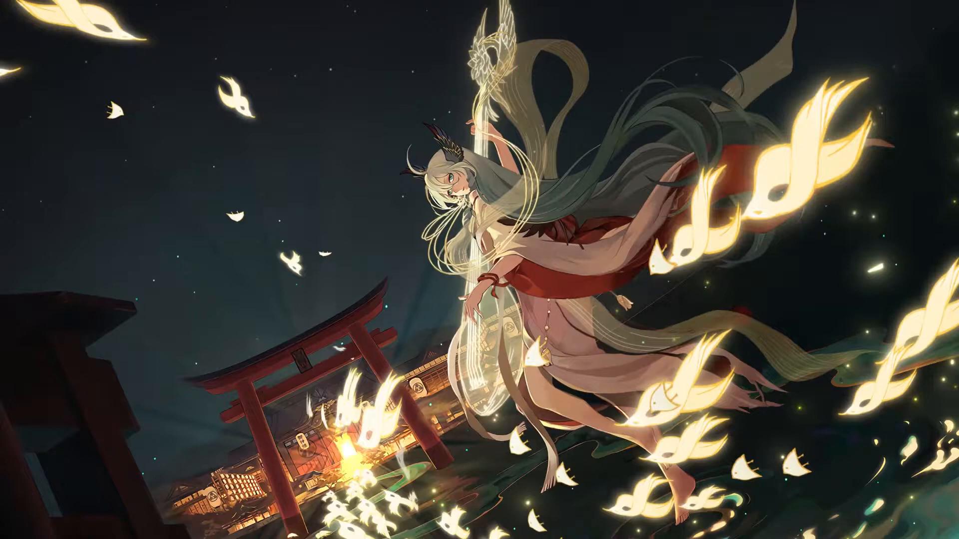 Kinnara (Onmyoji) Live Wallpaper