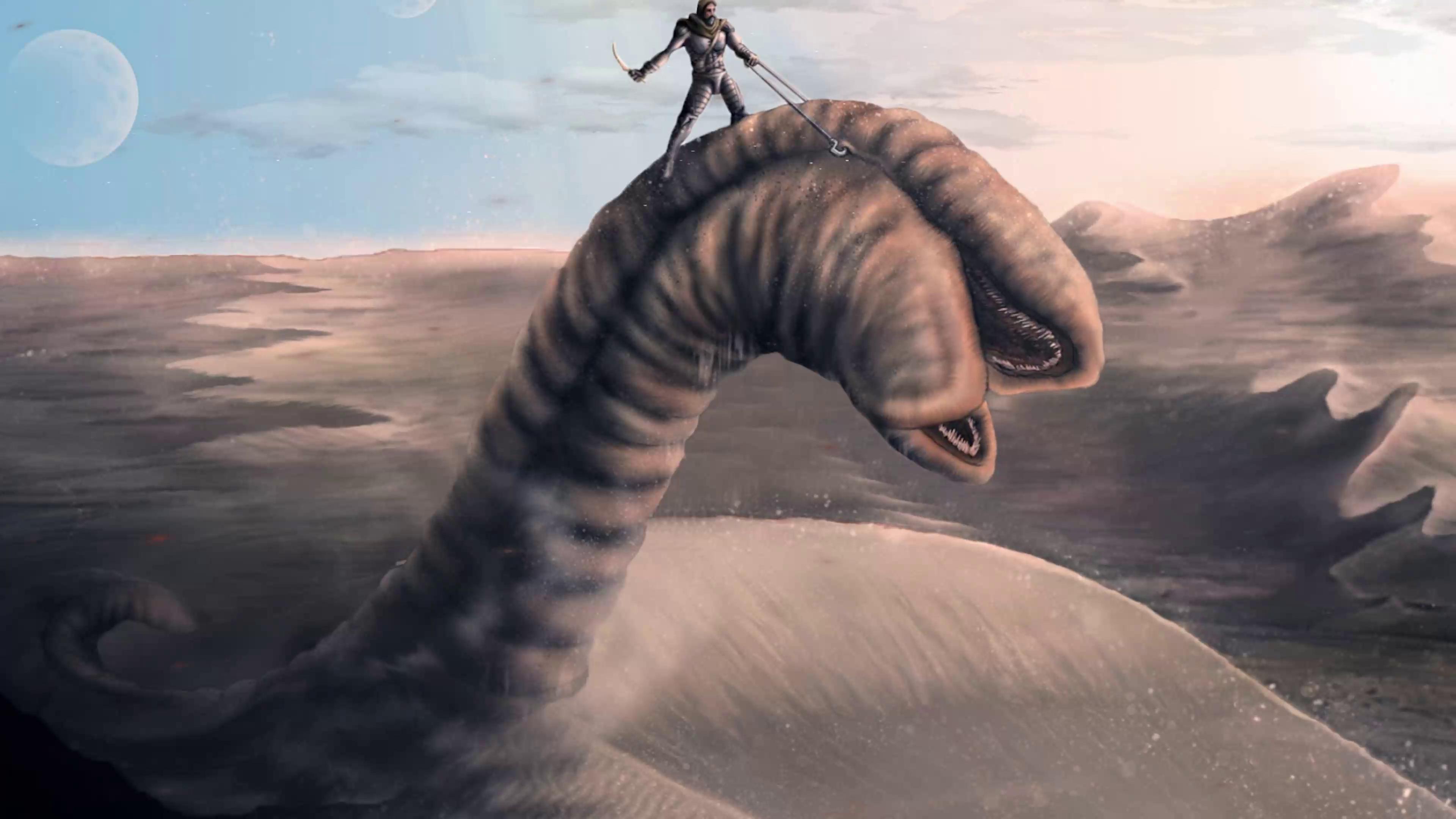 Dune Worm Live Wallpaper