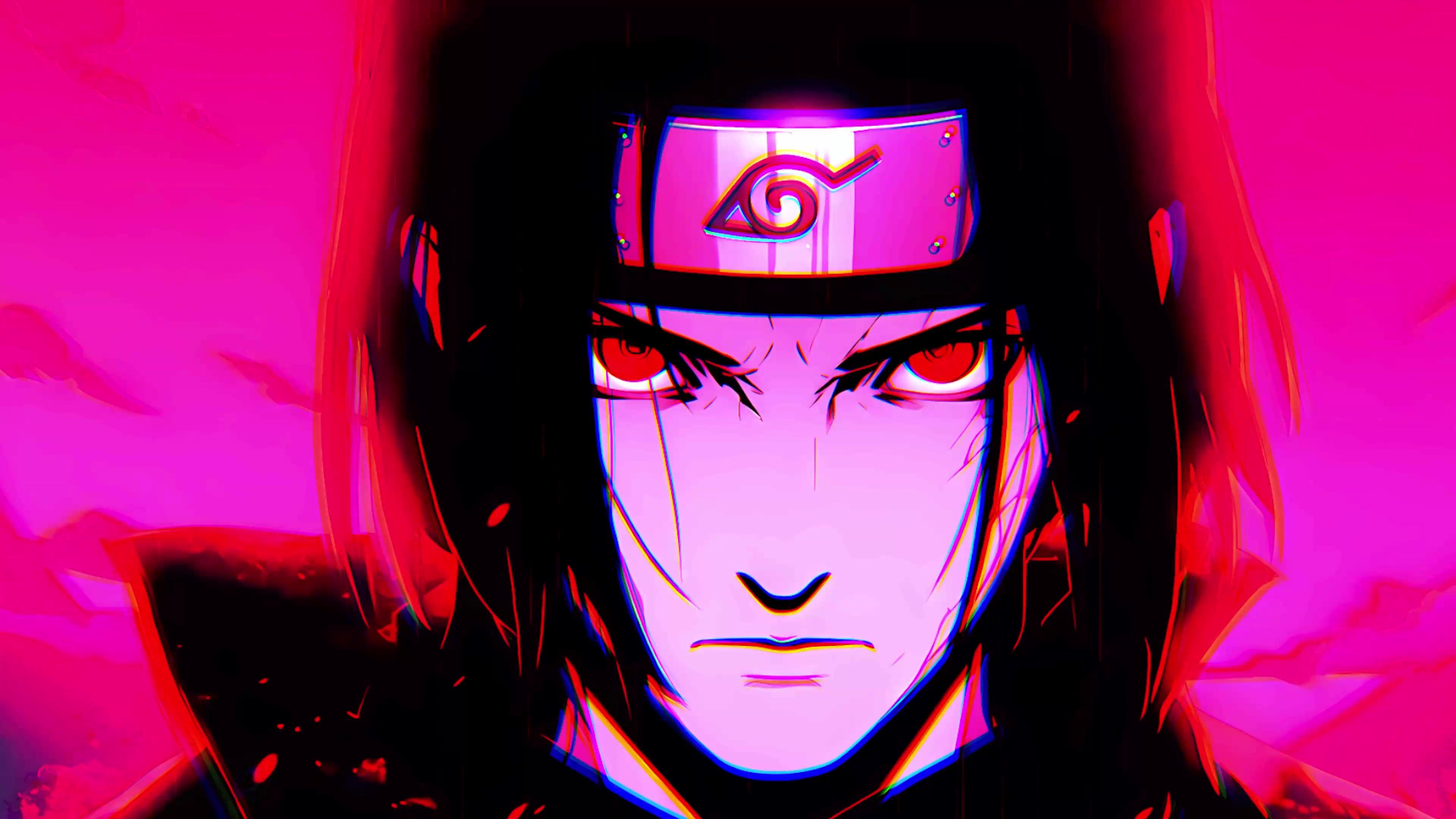 Itachi Red Mobile Live Wallpaper