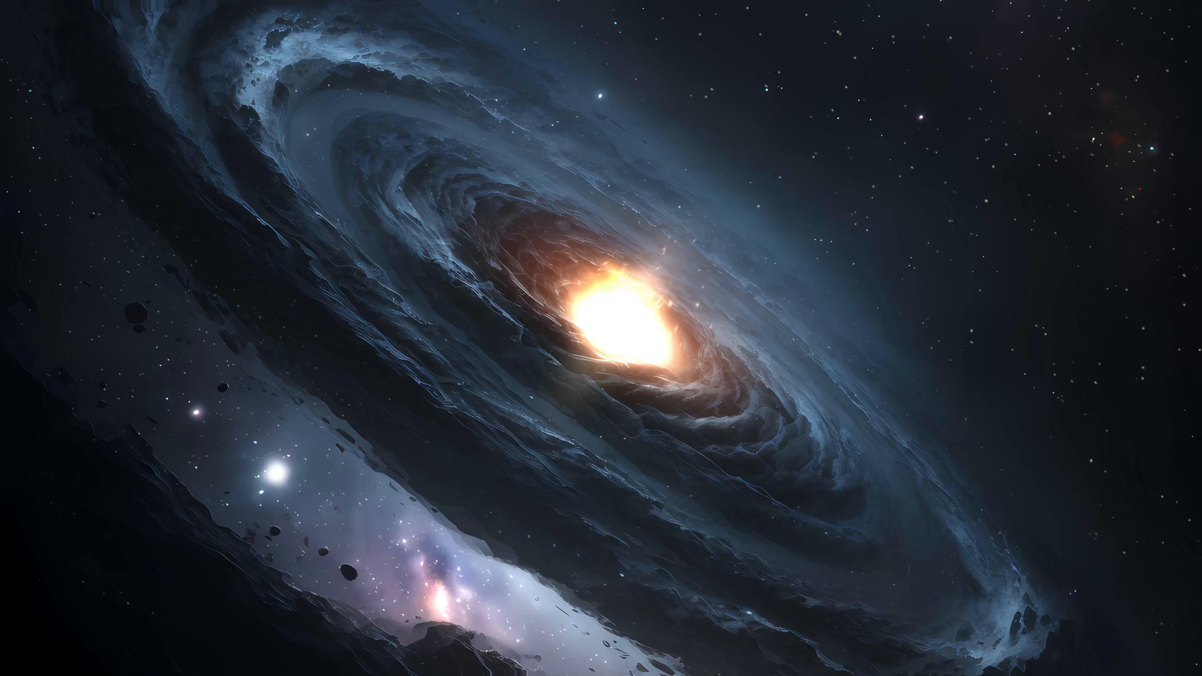 Dark Galaxy Mobile Live Wallpaper