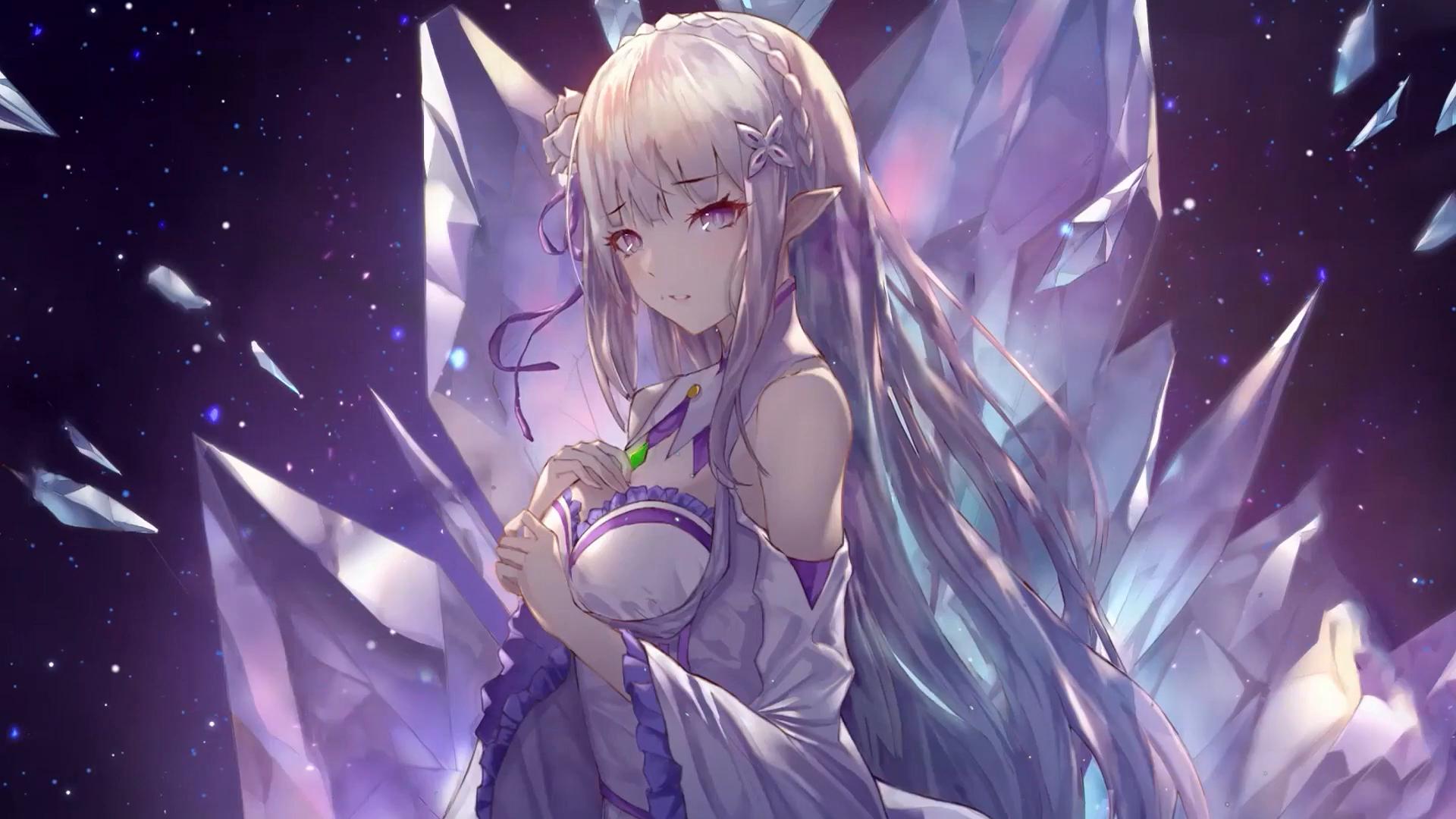 Emilia re zero wallpaper discount