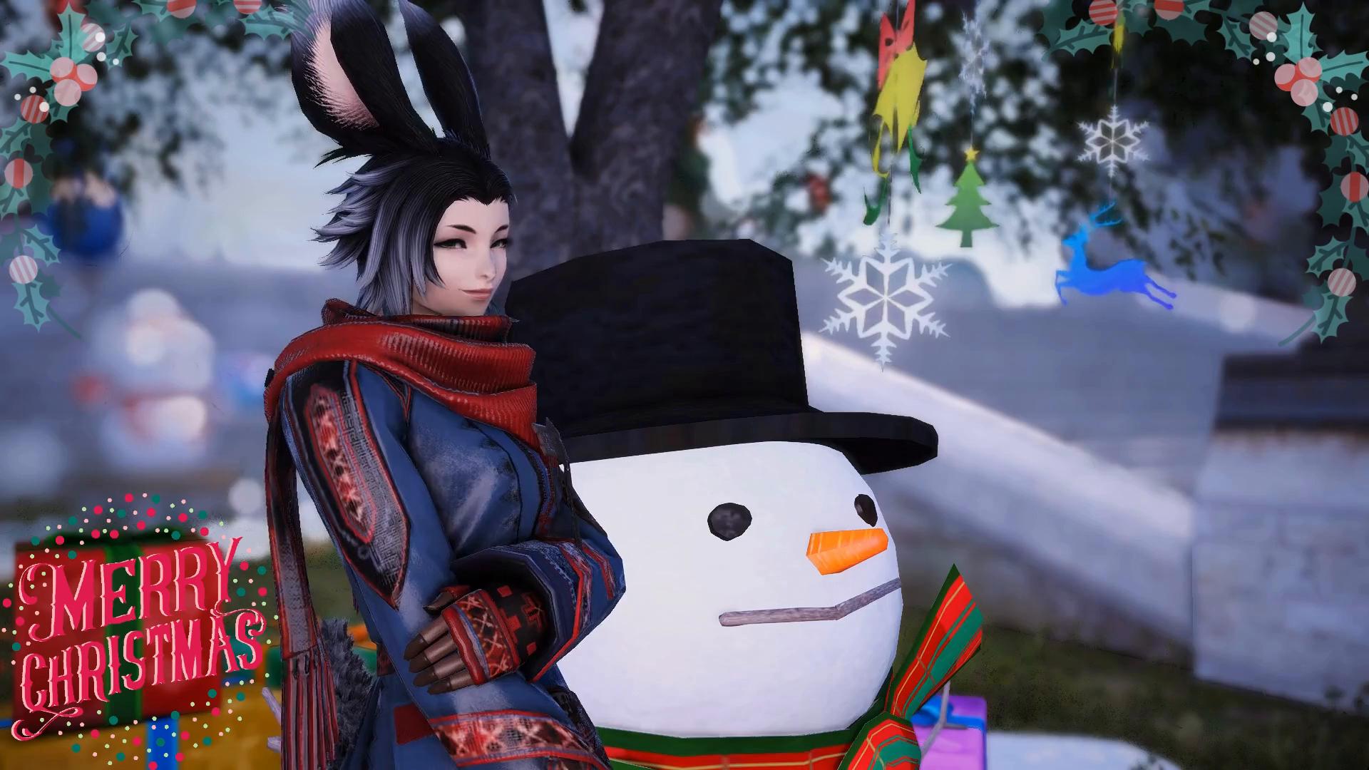 Merry Christmas (FF14) Live Wallpaper