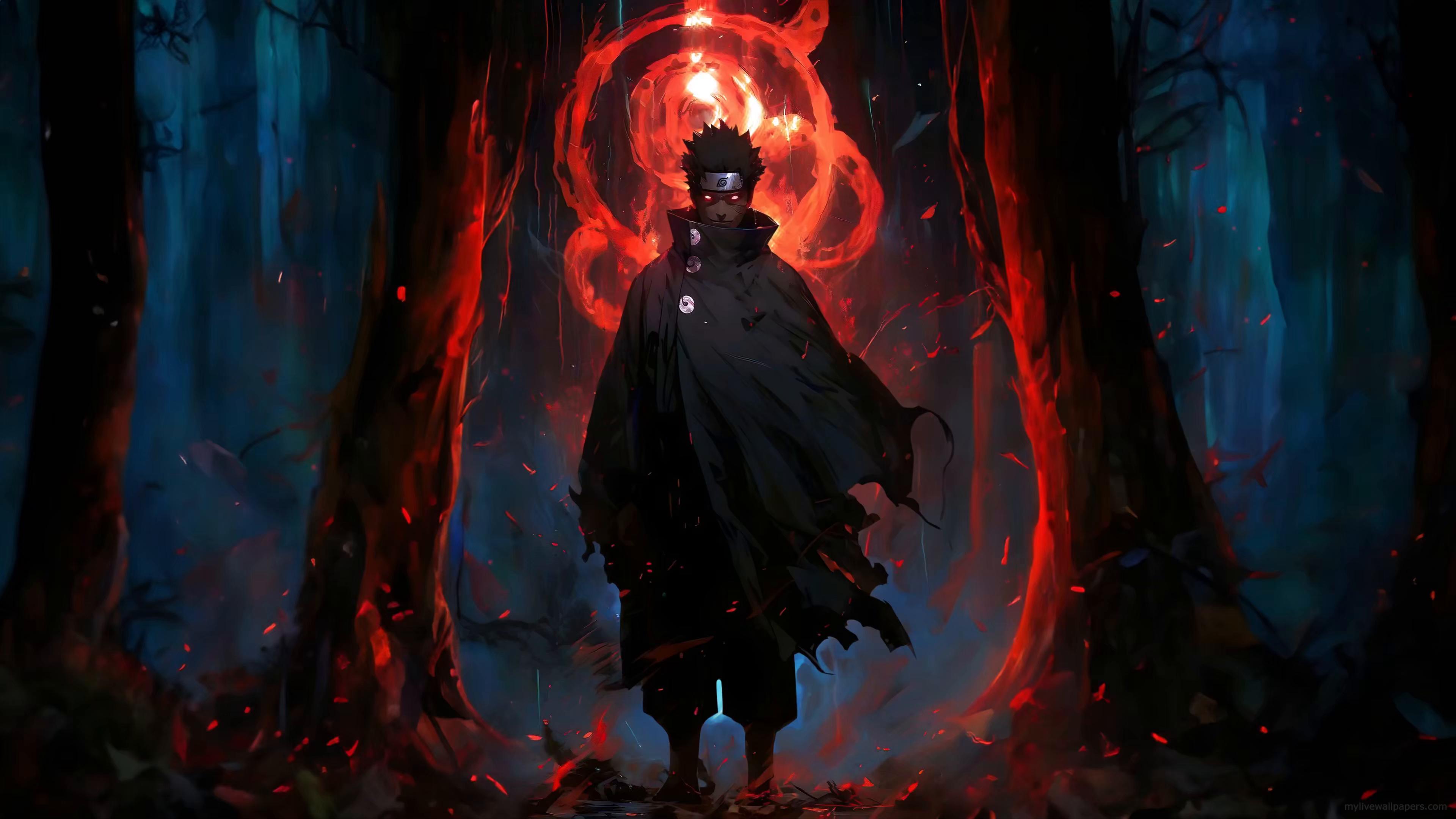 Dark Obito Live Wallpaper