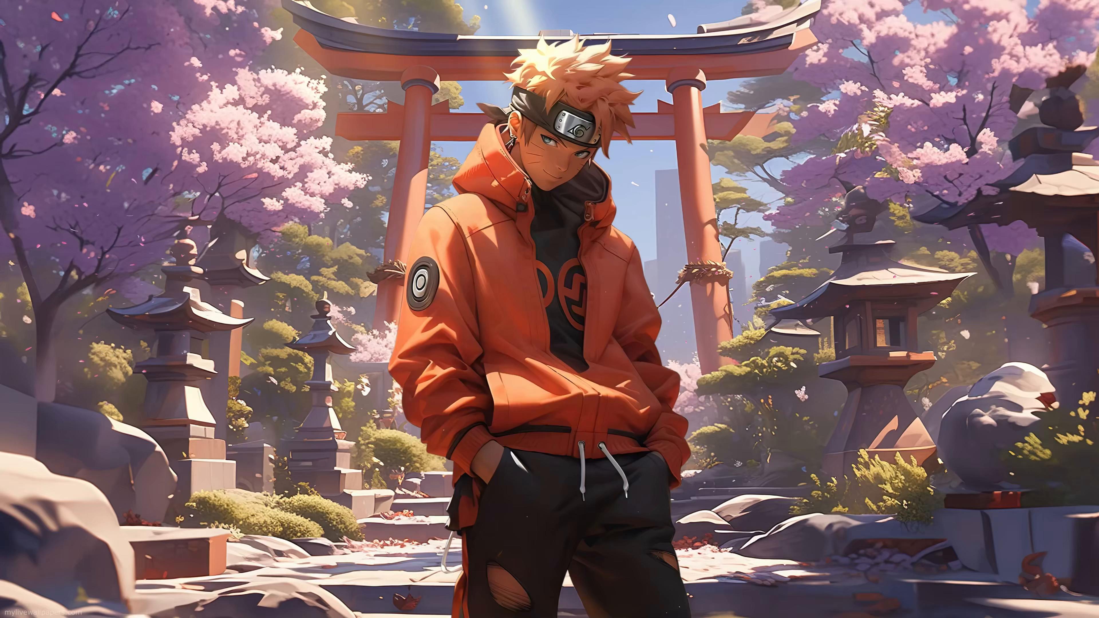 Naruto Streetwear Mobile Live Wallpaper