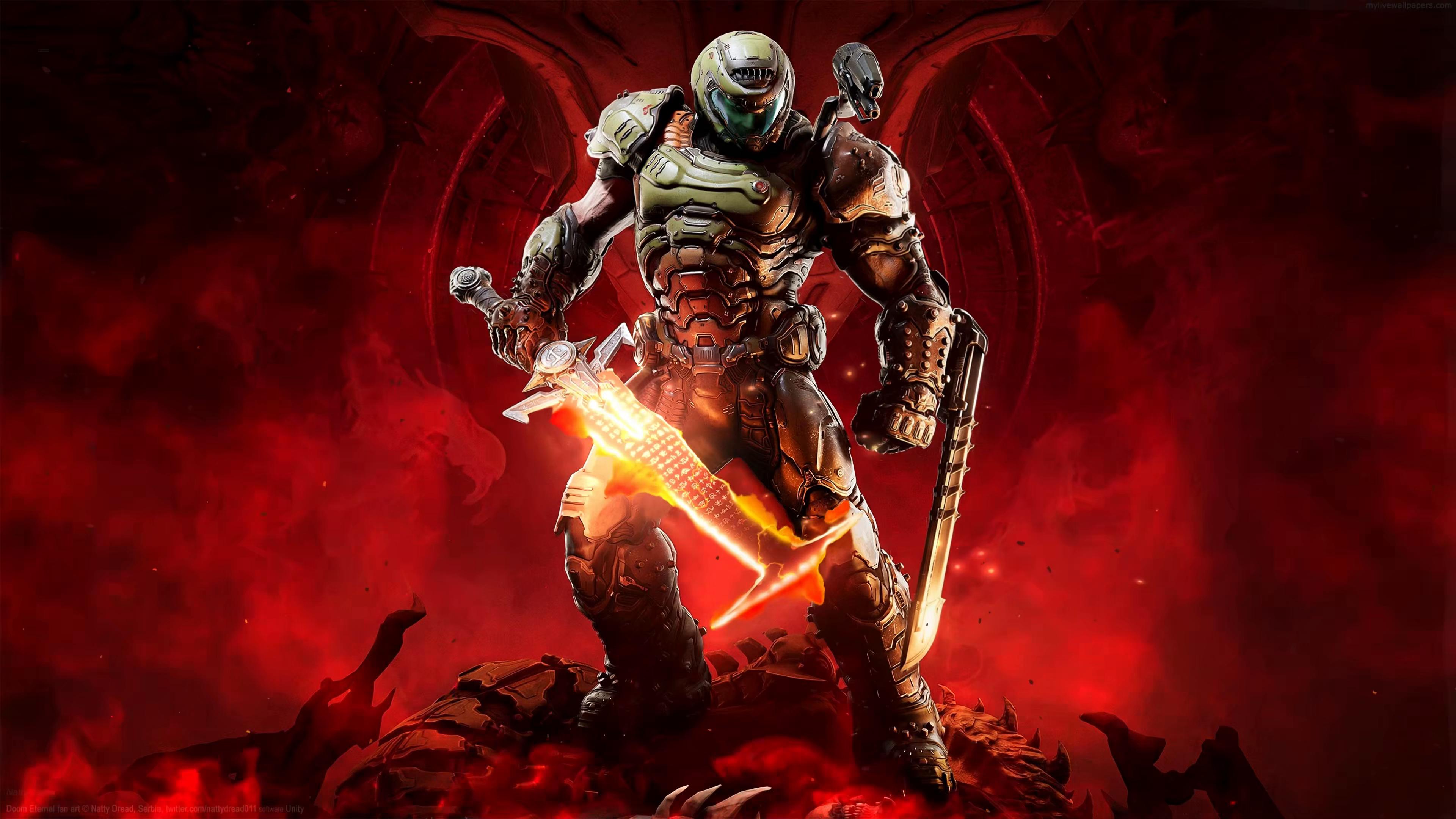 Doom Eternal Wallpaper 4k Gif Pc Infoupdate org