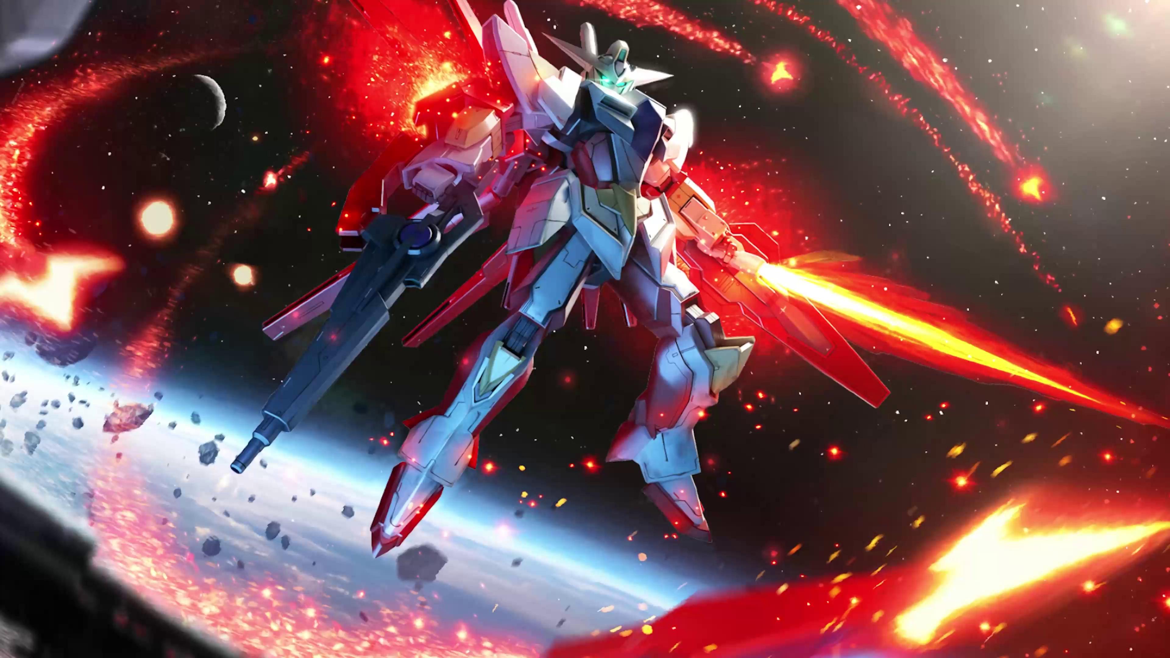 Reborns Gundam Rising Live Wallpaper