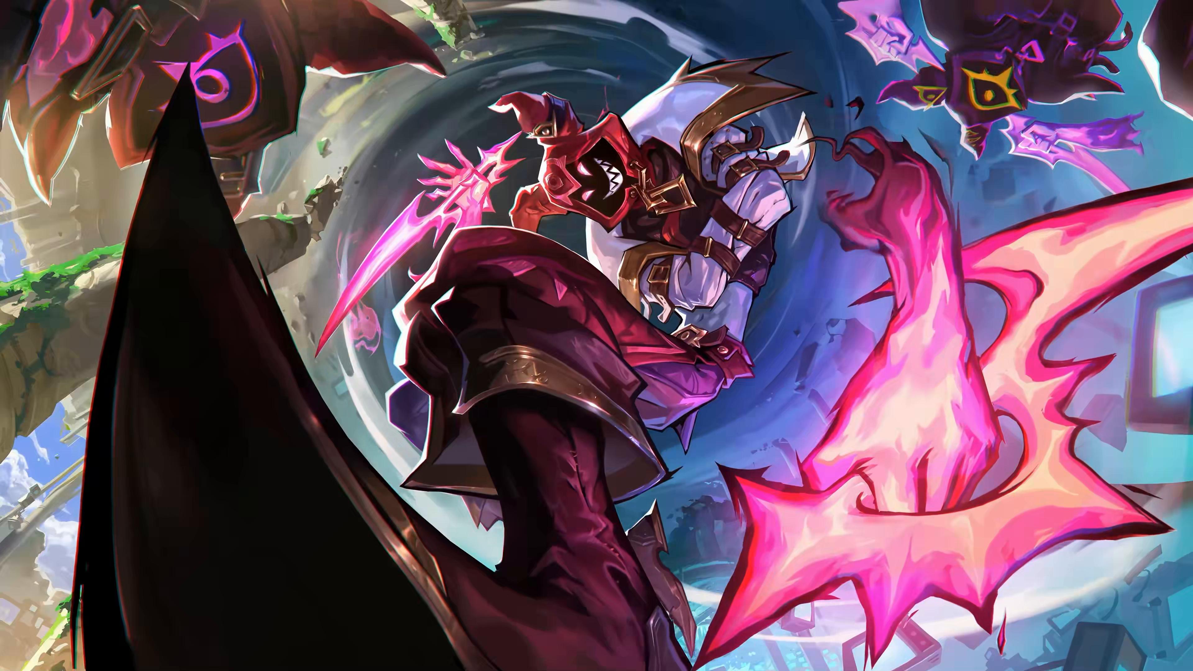 Soul Fighter Shaco Live Wallpaper