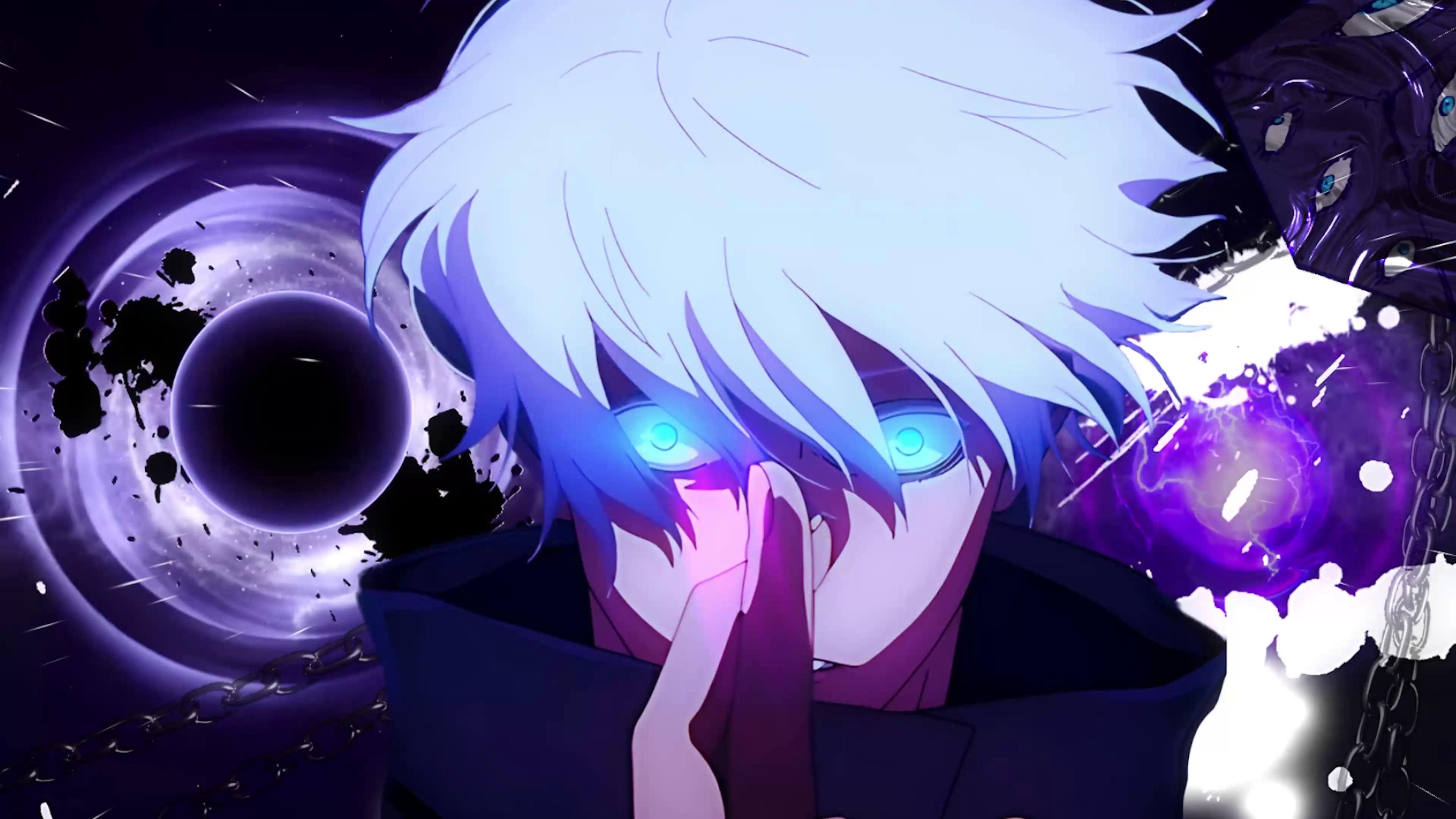 Gojo Satoru Six Eyes Jujutsu Kaisen Live Wallpaper MoeWalls One 