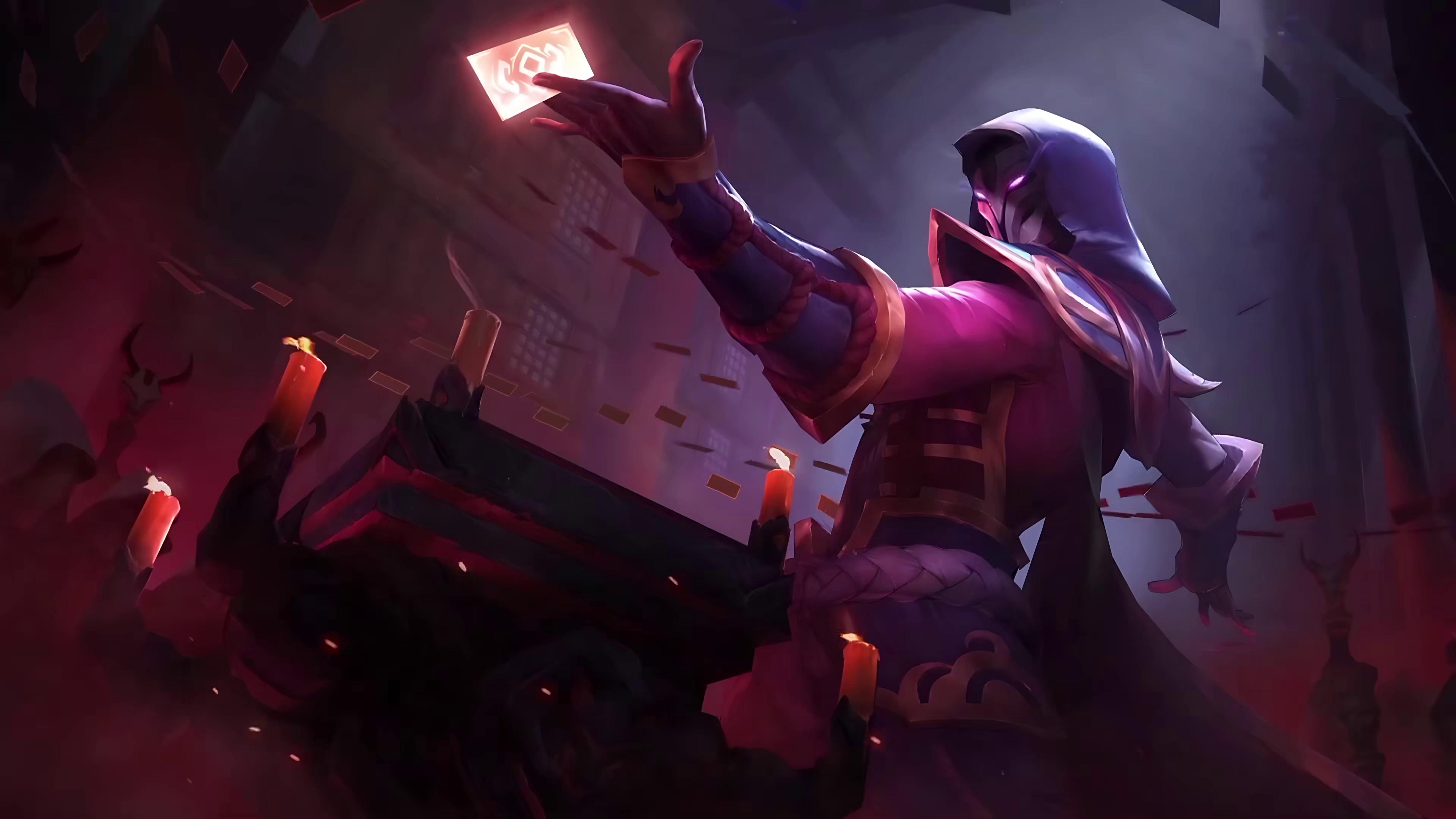 Blood Moon Twisted Fate Live Wallpaper