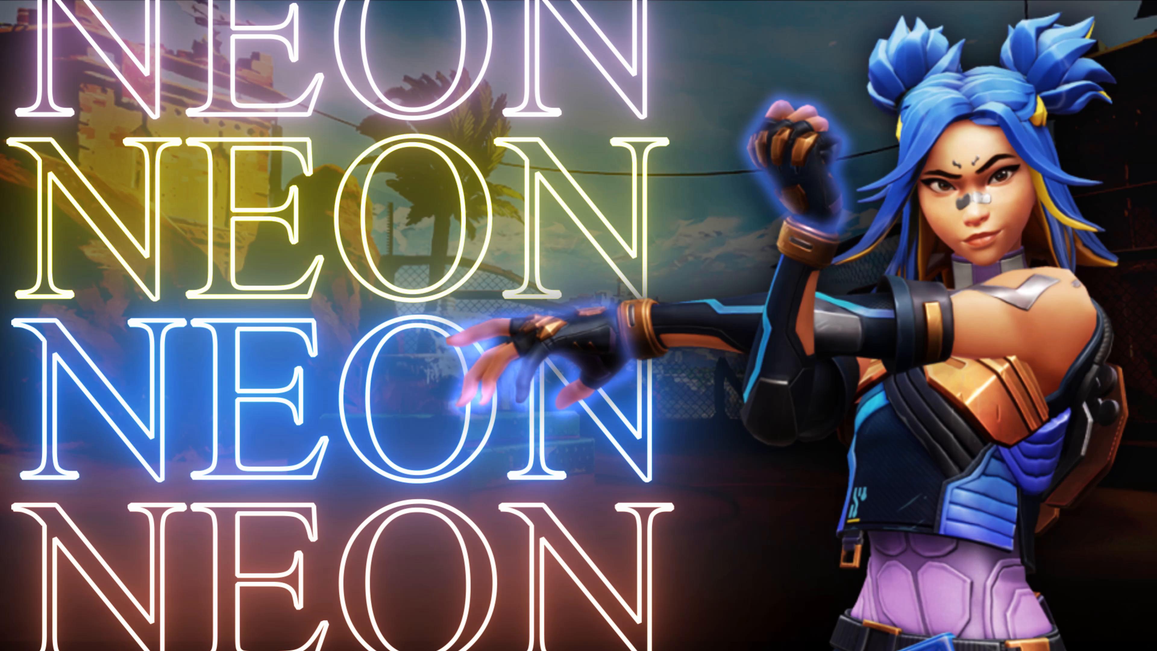 Steam Workshop::Neon (Valorant) Animated Wallpaper