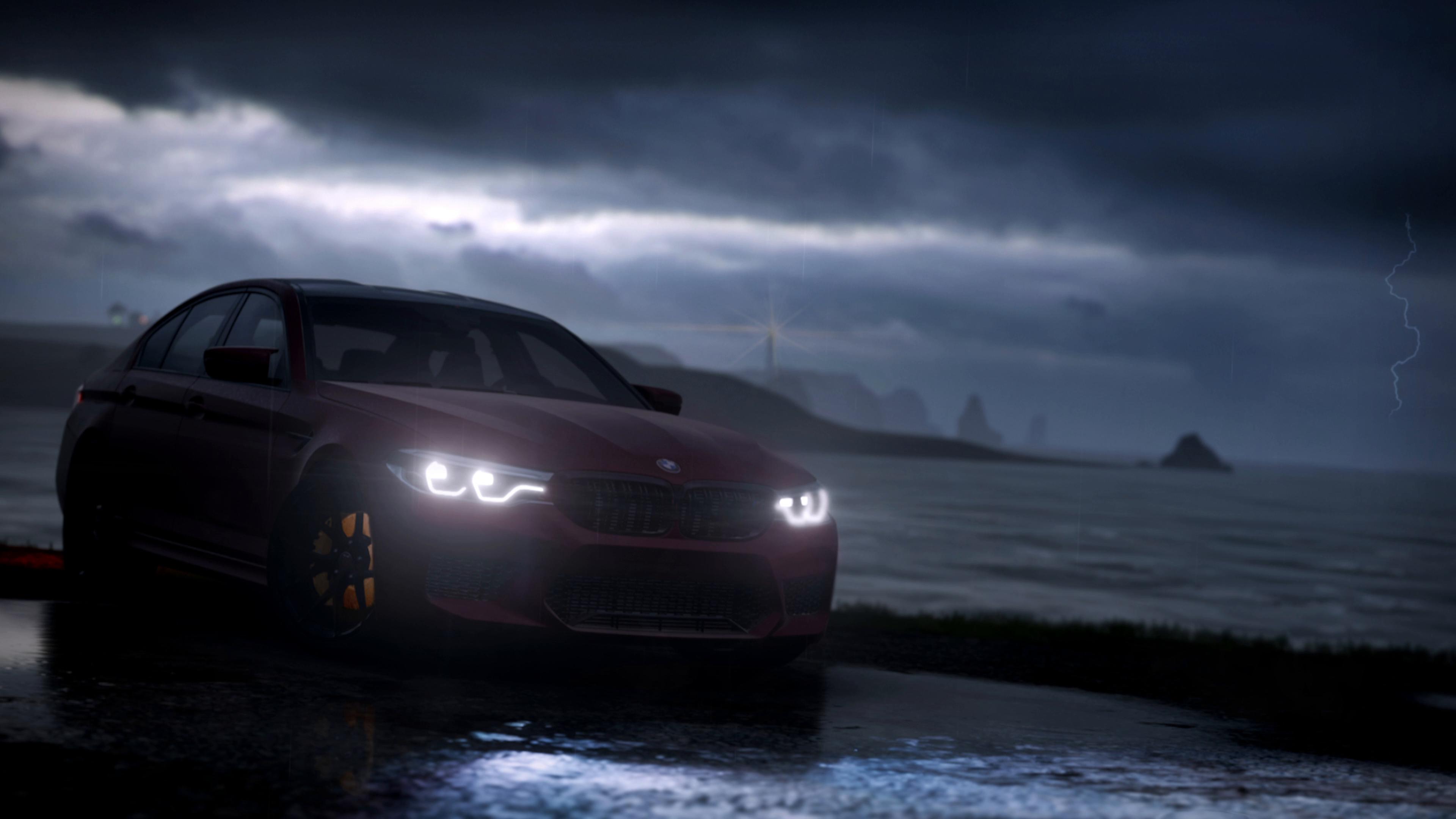 bmw m5 обои 4к