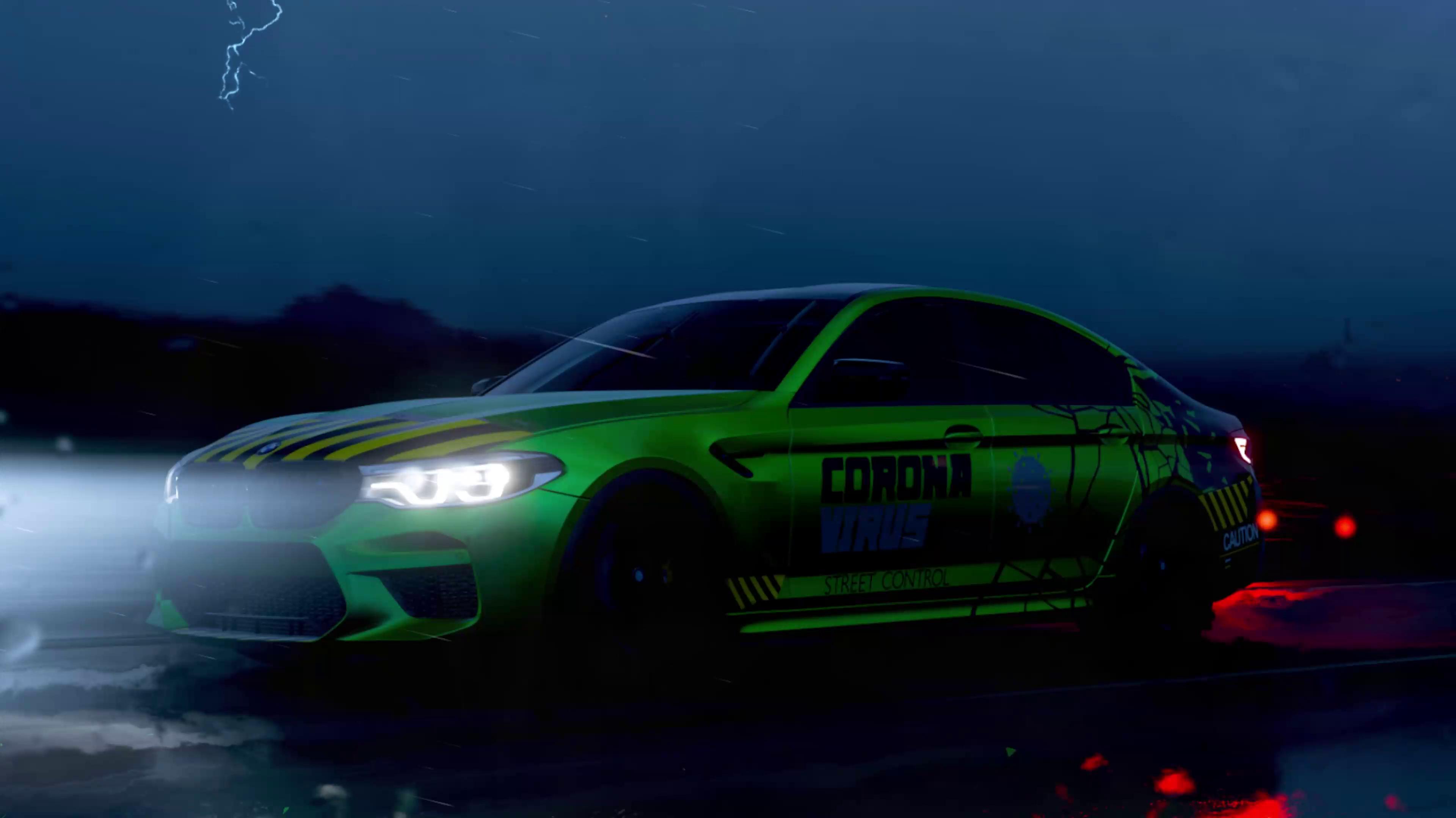 BMW M5 Speed Demon Live Wallpaper