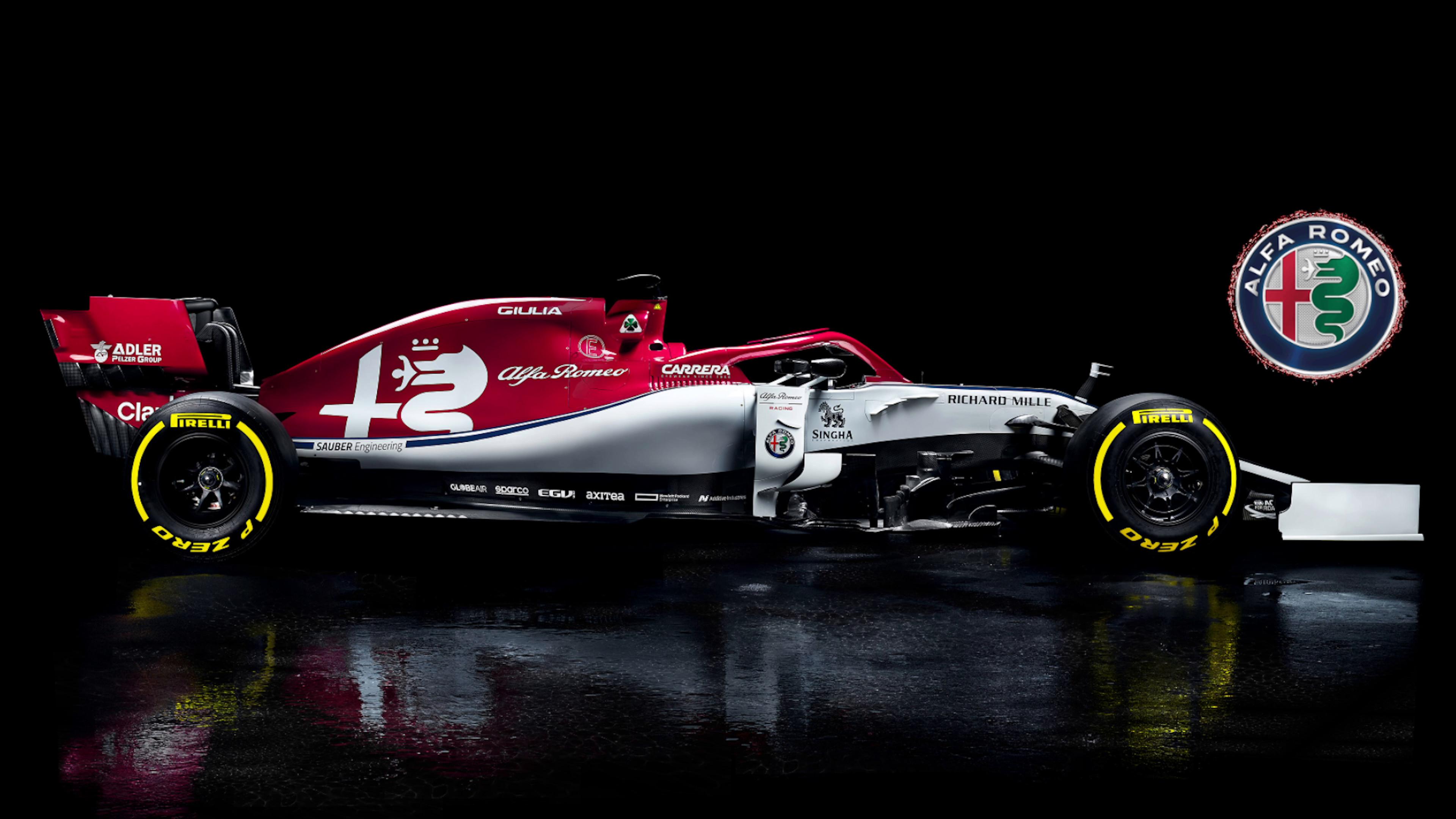 Formula 1 Alfa Romeo C38 Live Wallpaper