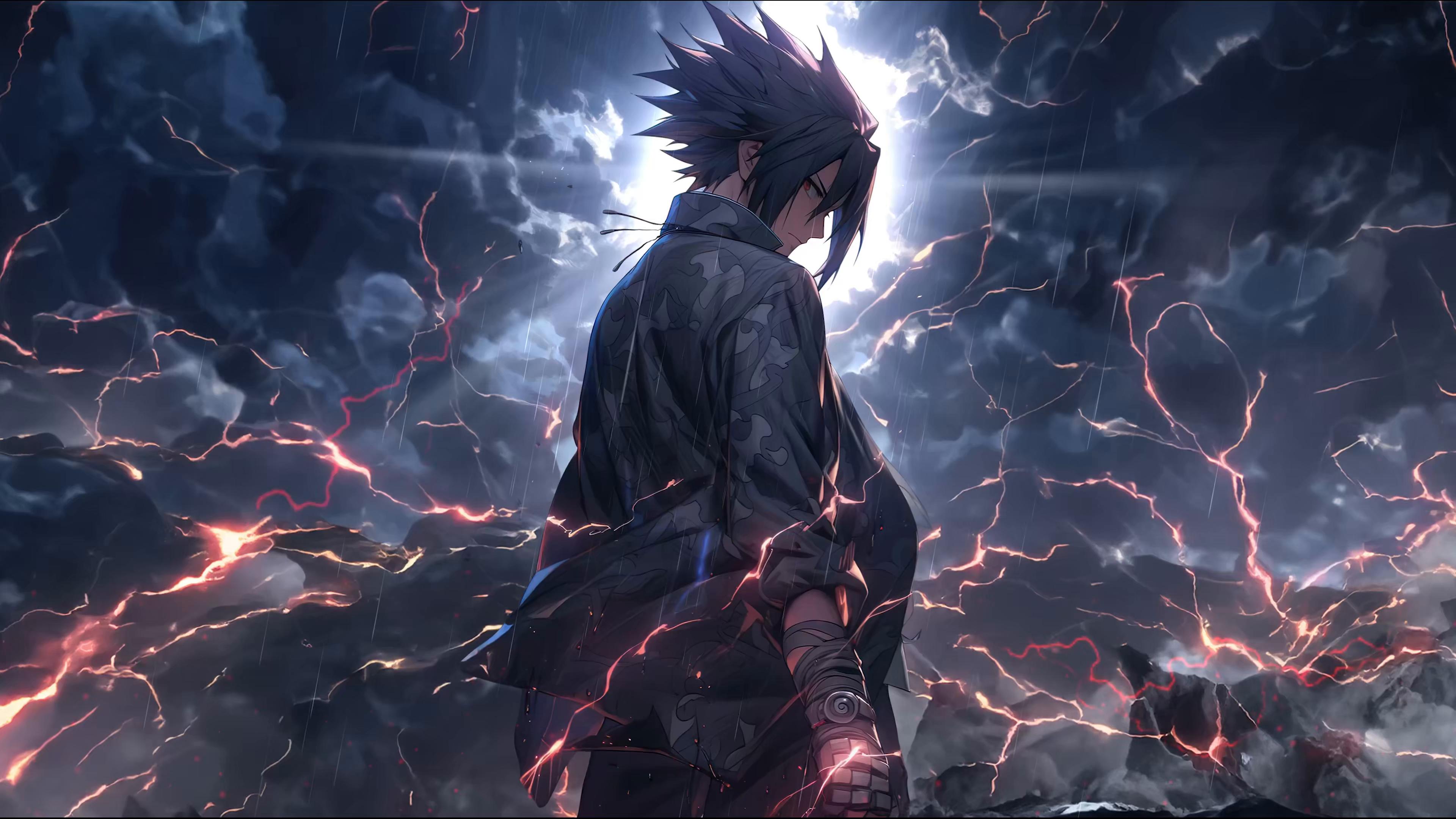 Sasuke Uchiha Mobile Live Wallpaper