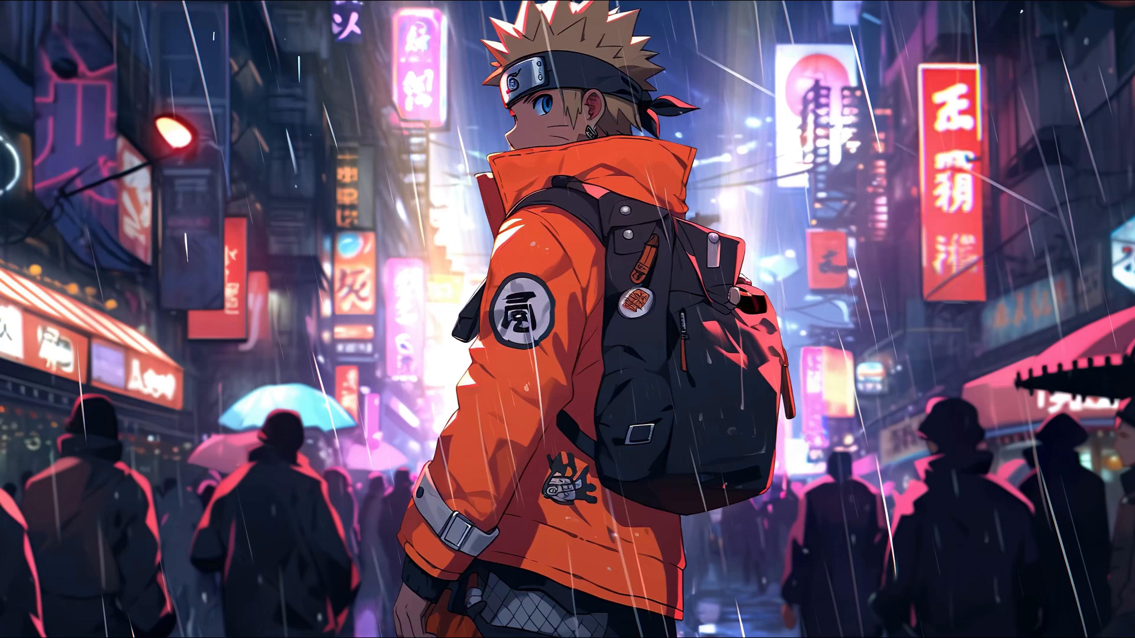 Naruto Cyberpunk Live Wallpaper