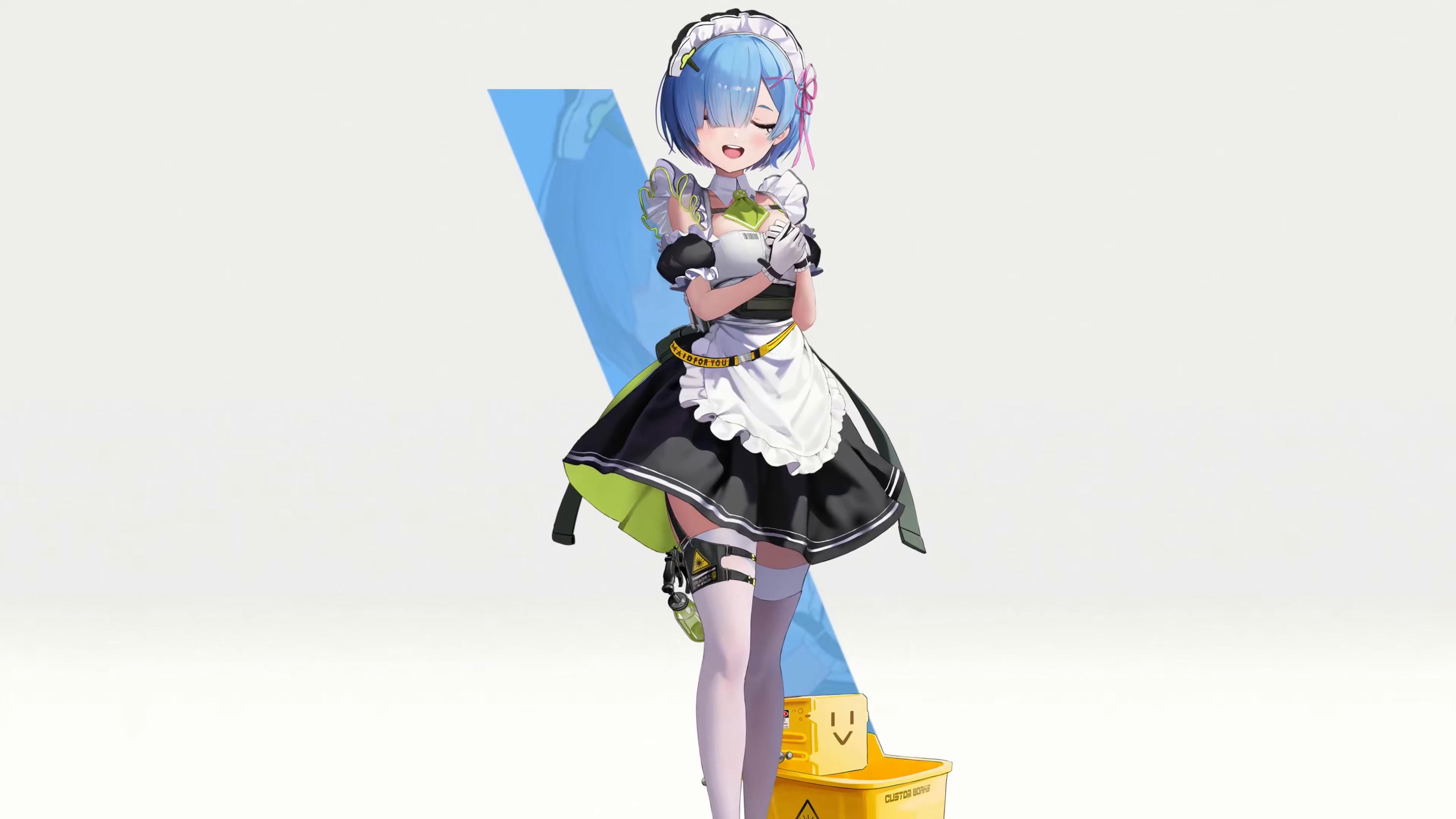 Rem - Goddess Of Victory Nikke Mobile Live Wallpaper