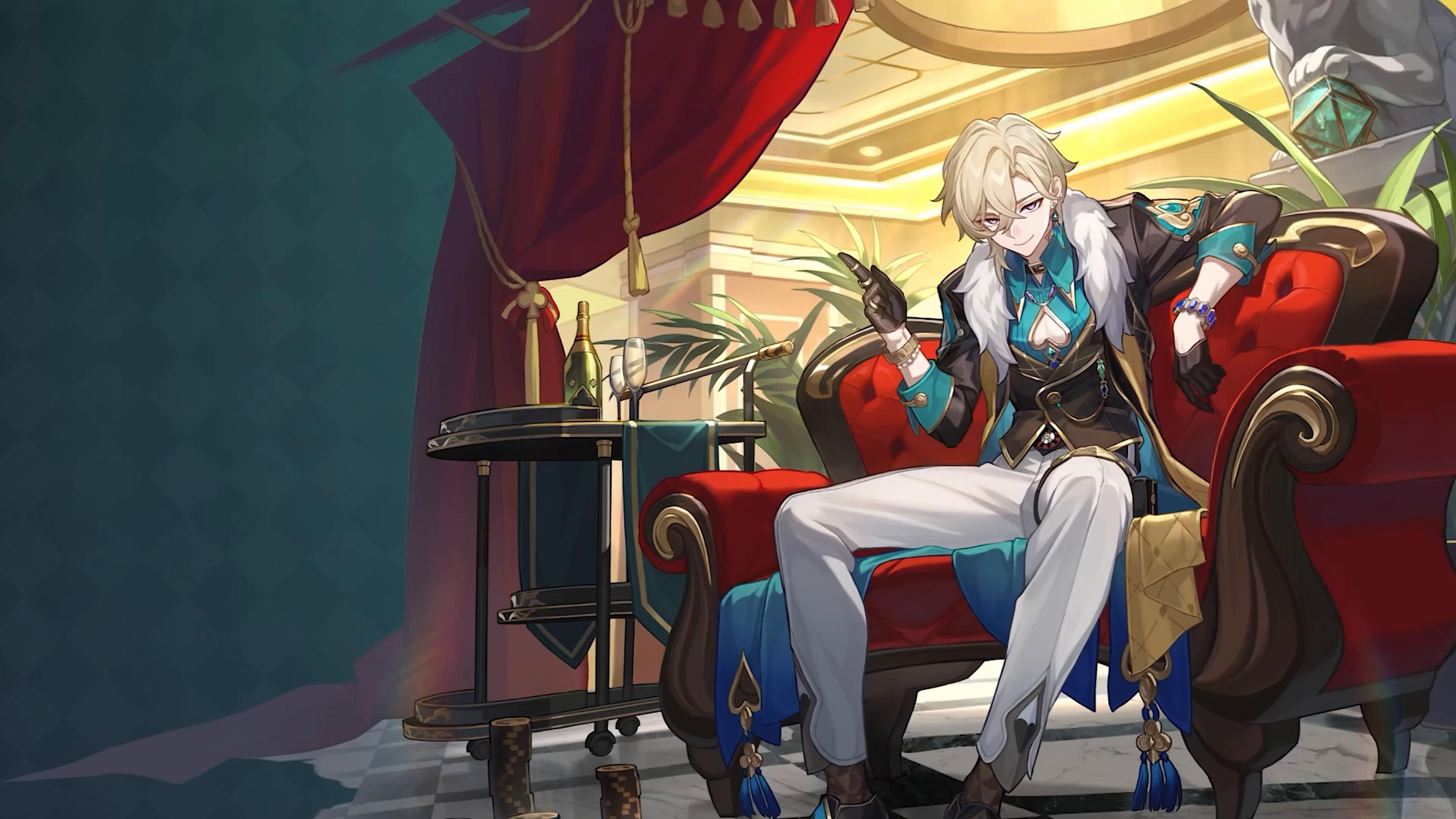 Aventurine (Honkai: Star Rail) Live Wallpaper