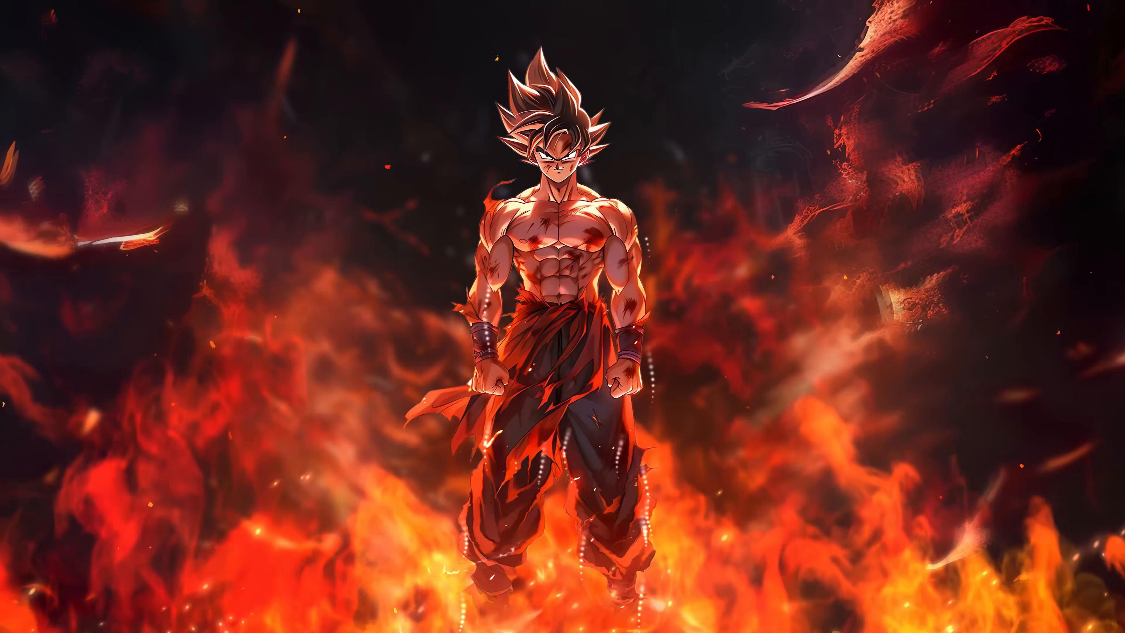 Goku Furious Live Wallpaper