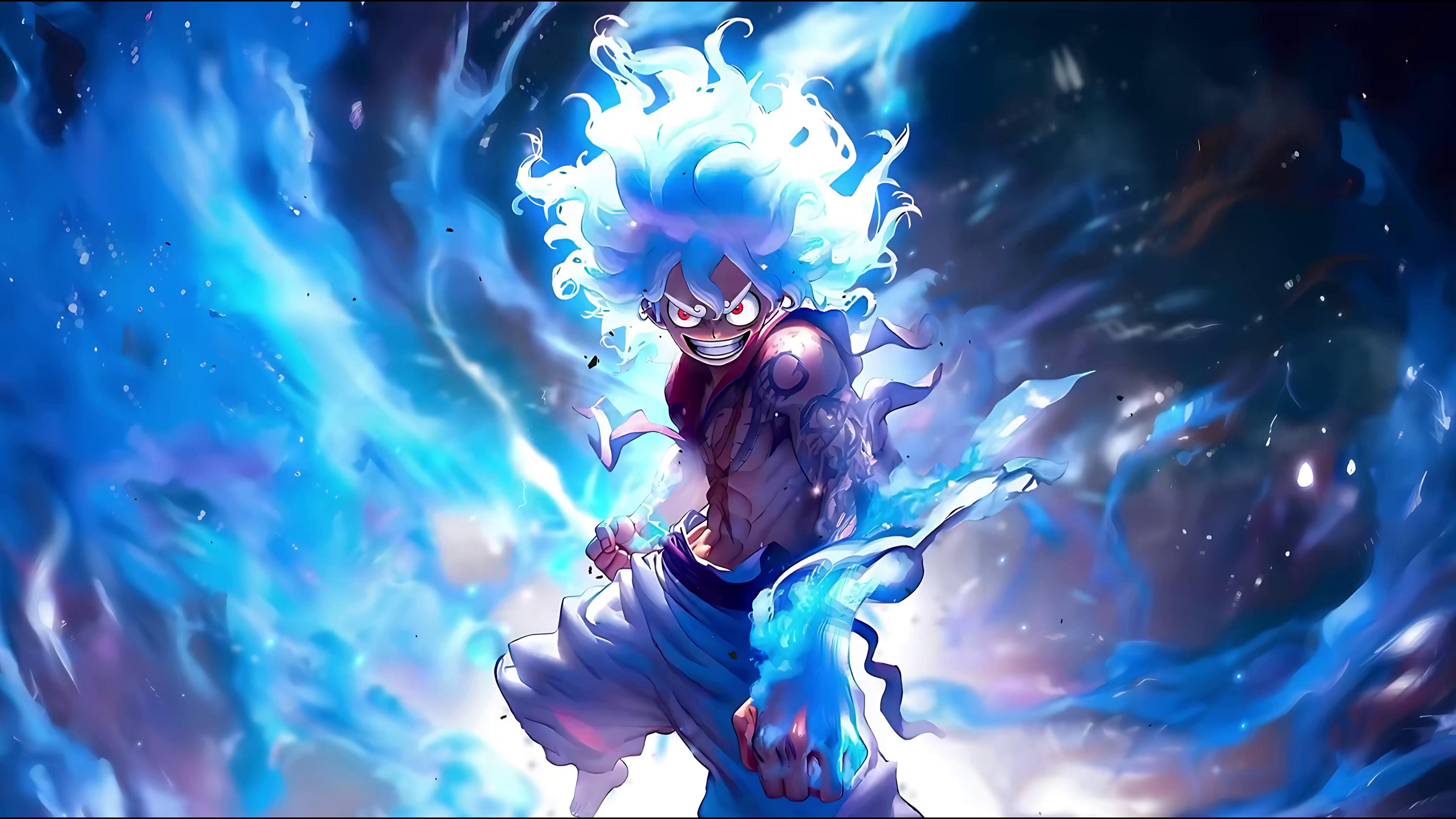 Luffy Gear 5th Mobile Live Wallpaper