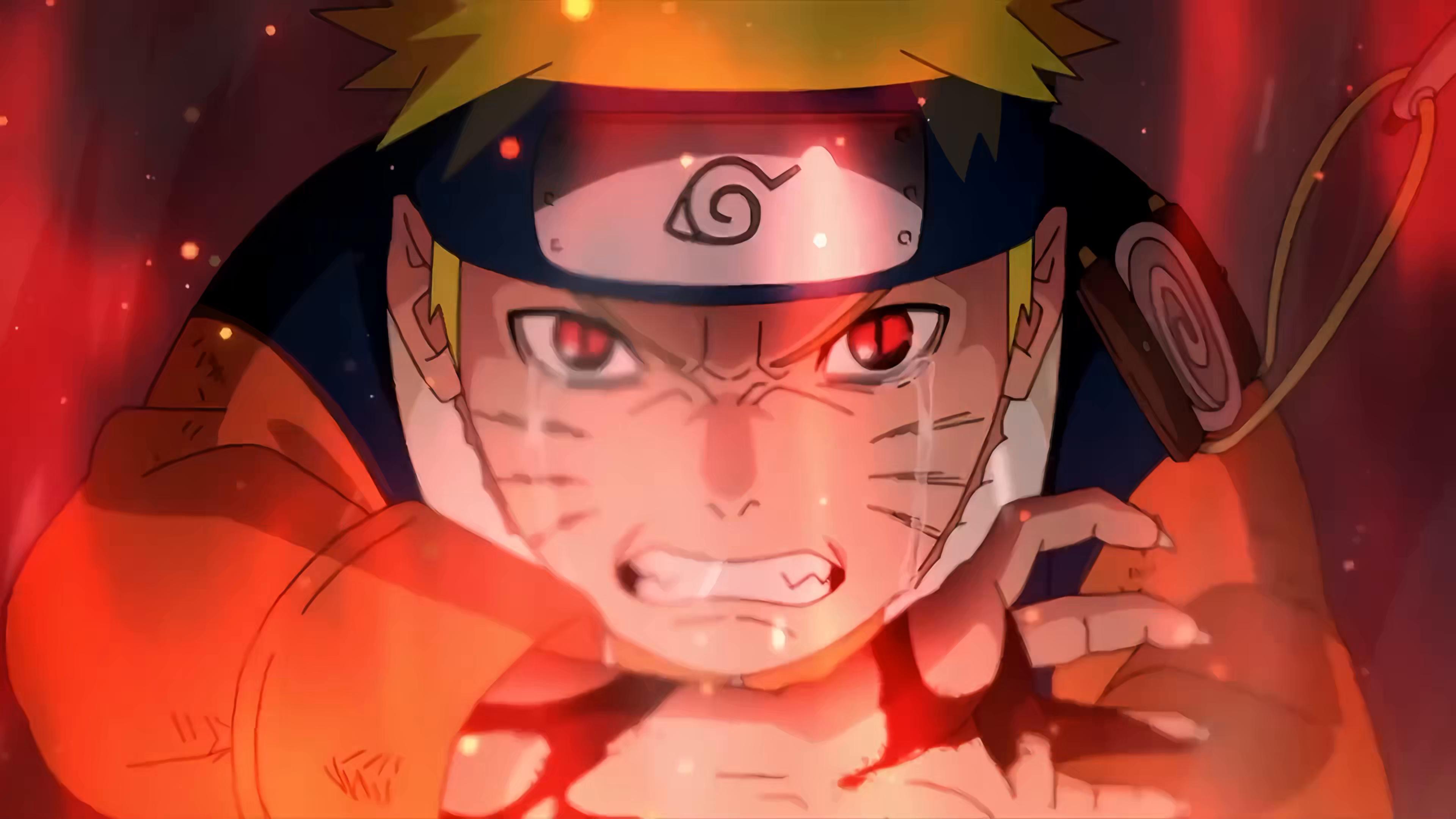 Naruto Uzumaki Crying Live Wallpaper