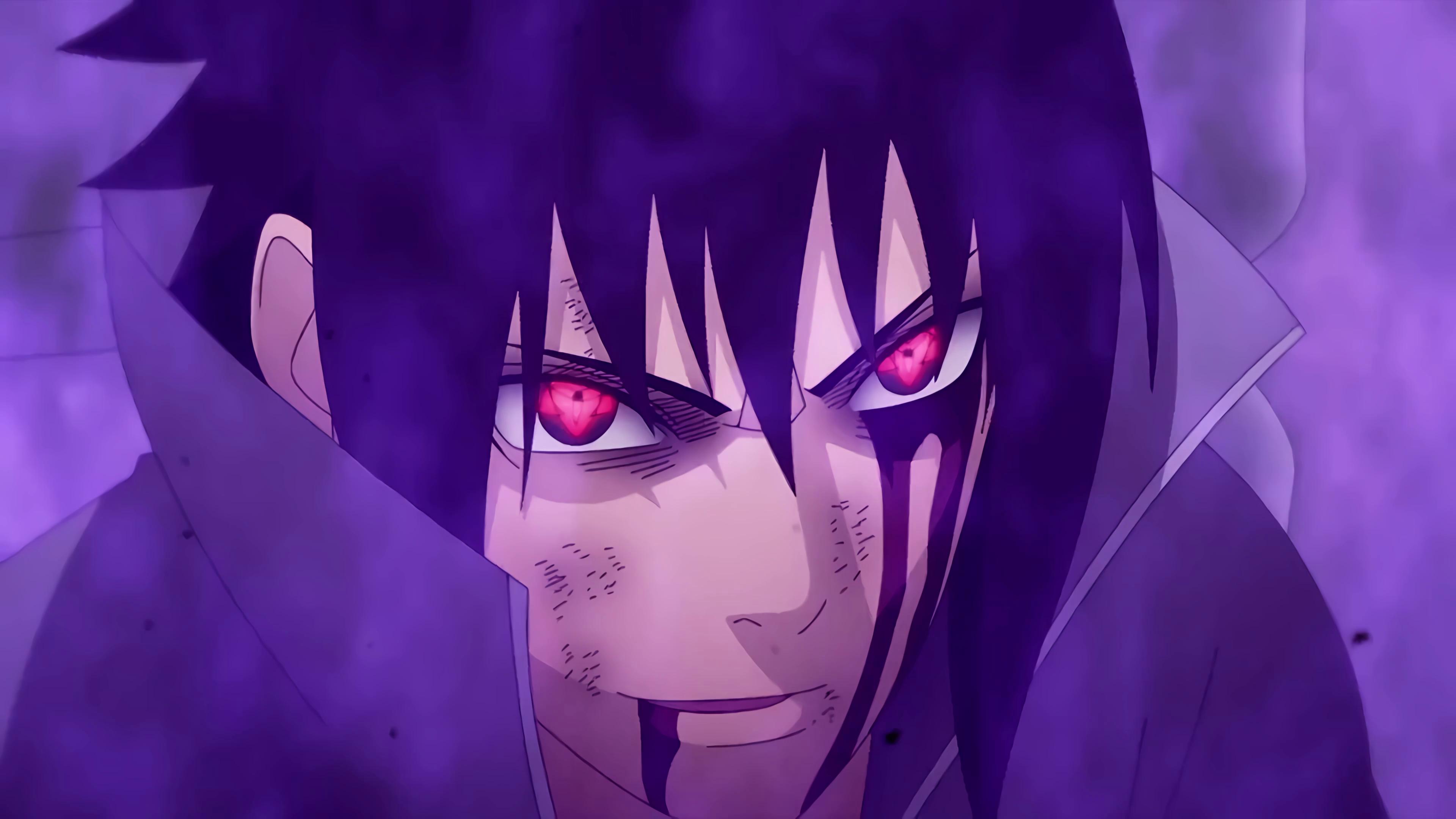 Sasuke Eye With Amaterasu Live Wallpaper