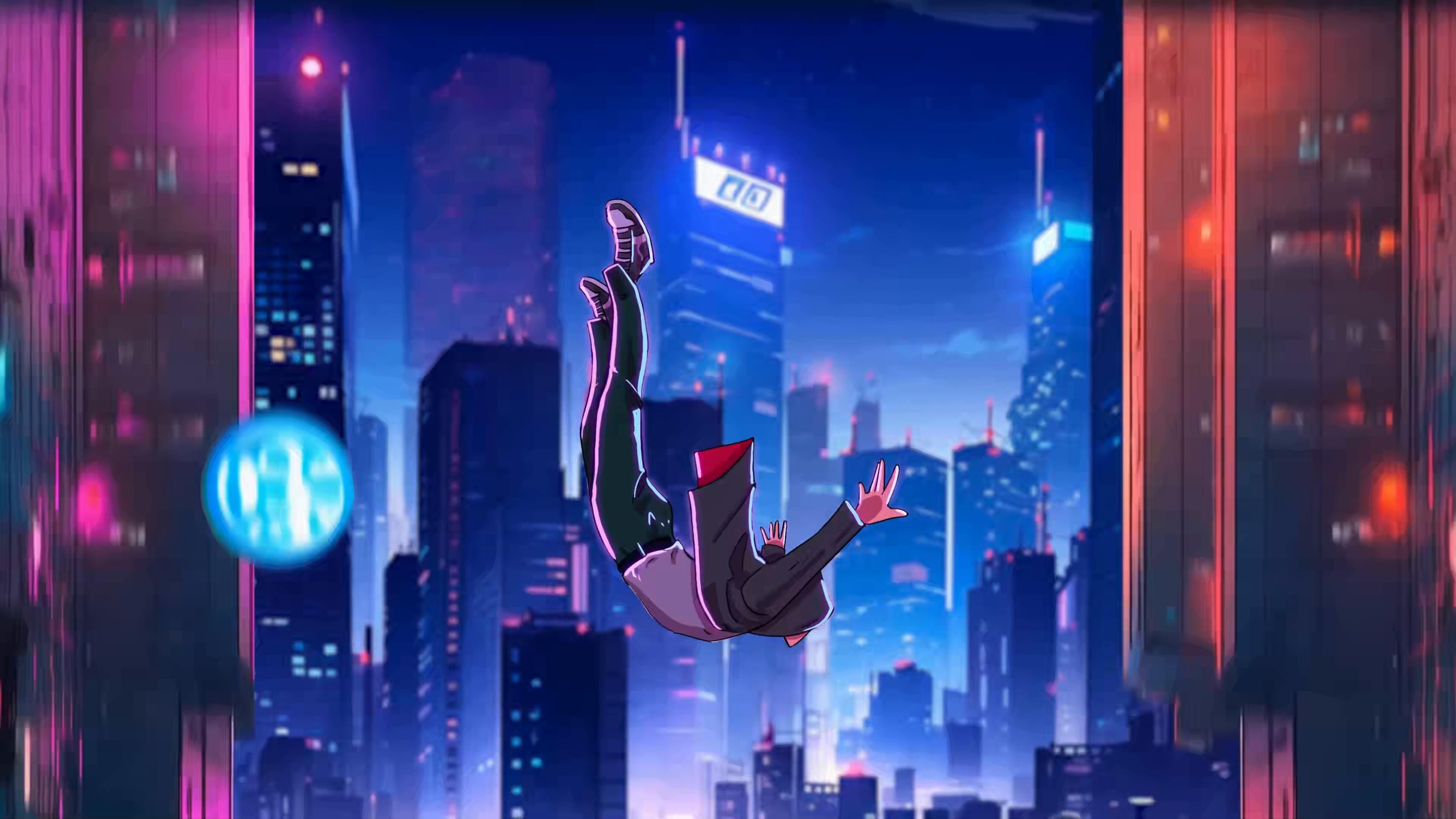 The Falling Boy Live Wallpaper