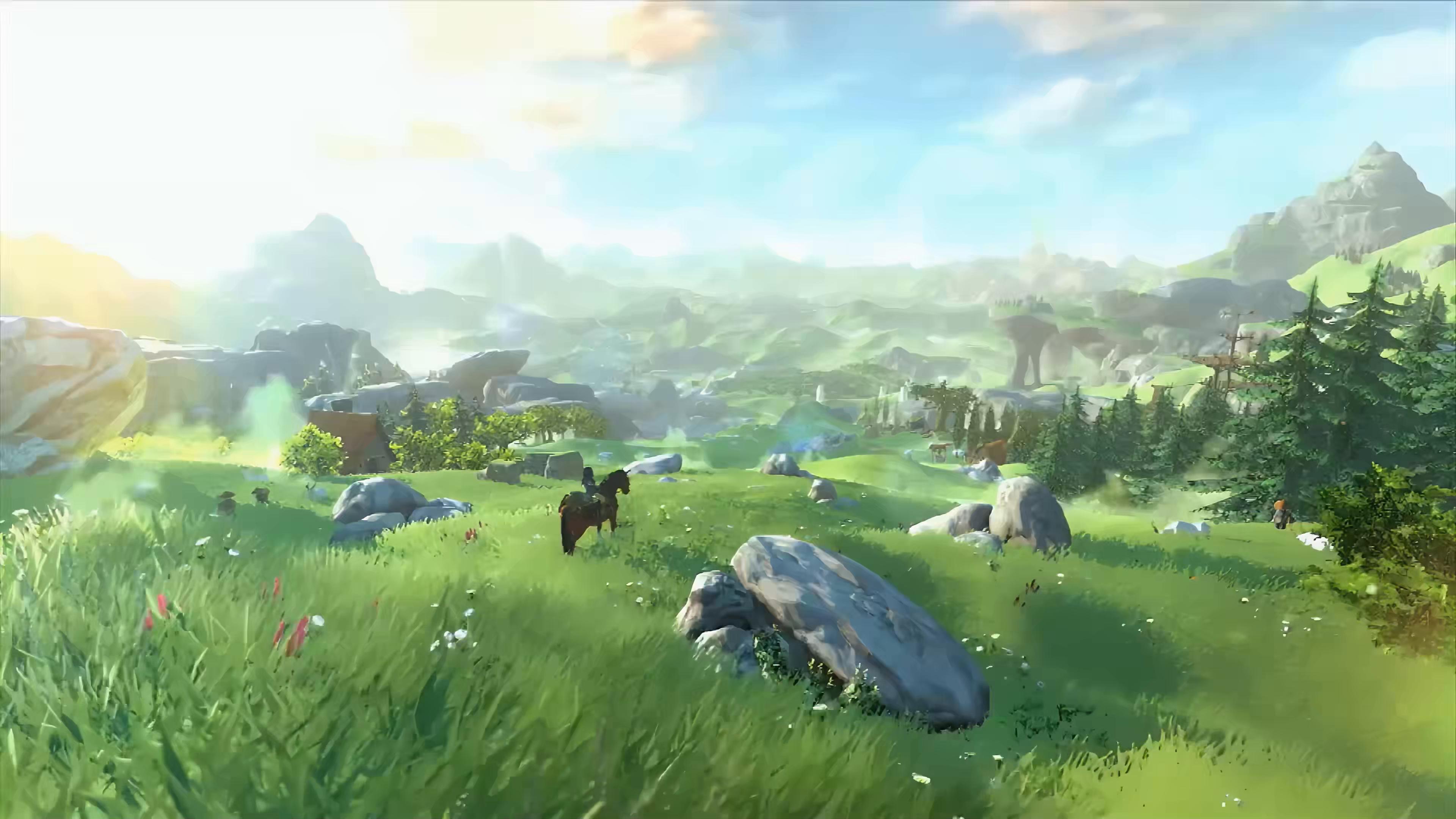 Breath of the Wild Landscape Live Wallpaper