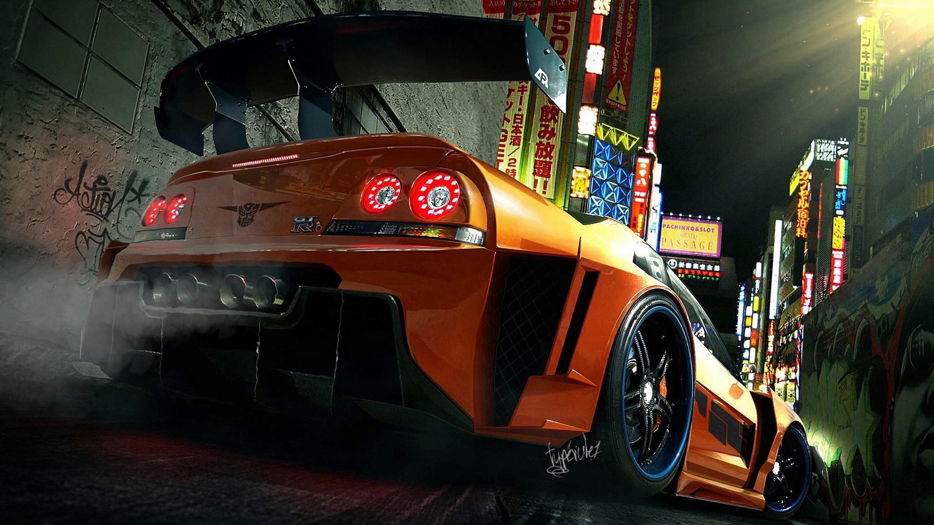 Nissan Skyline R34 wallpaper by lucky24x - Download on ZEDGE™ | 10cf