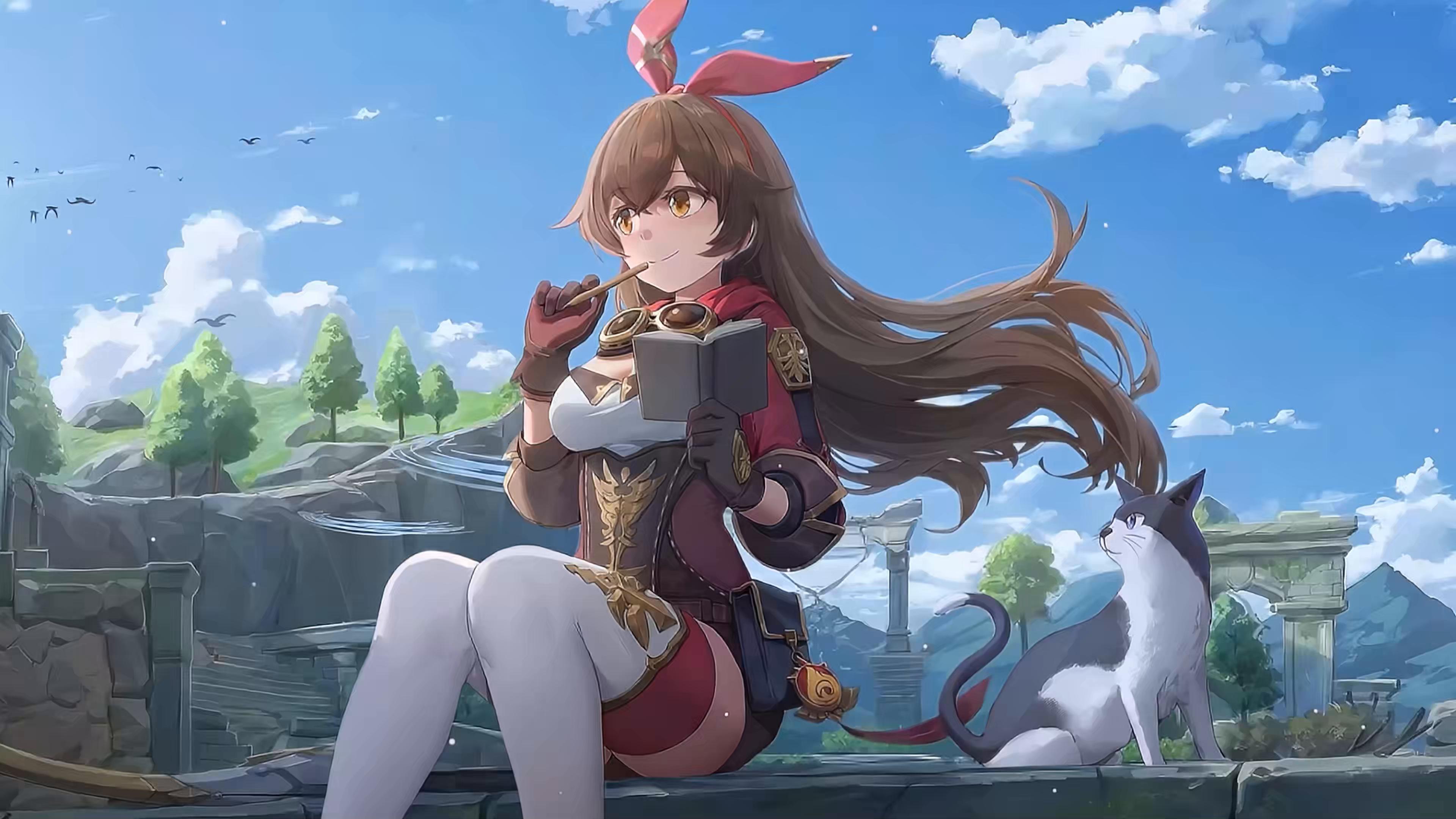 Amber (Genshin Impact) Live Wallpaper