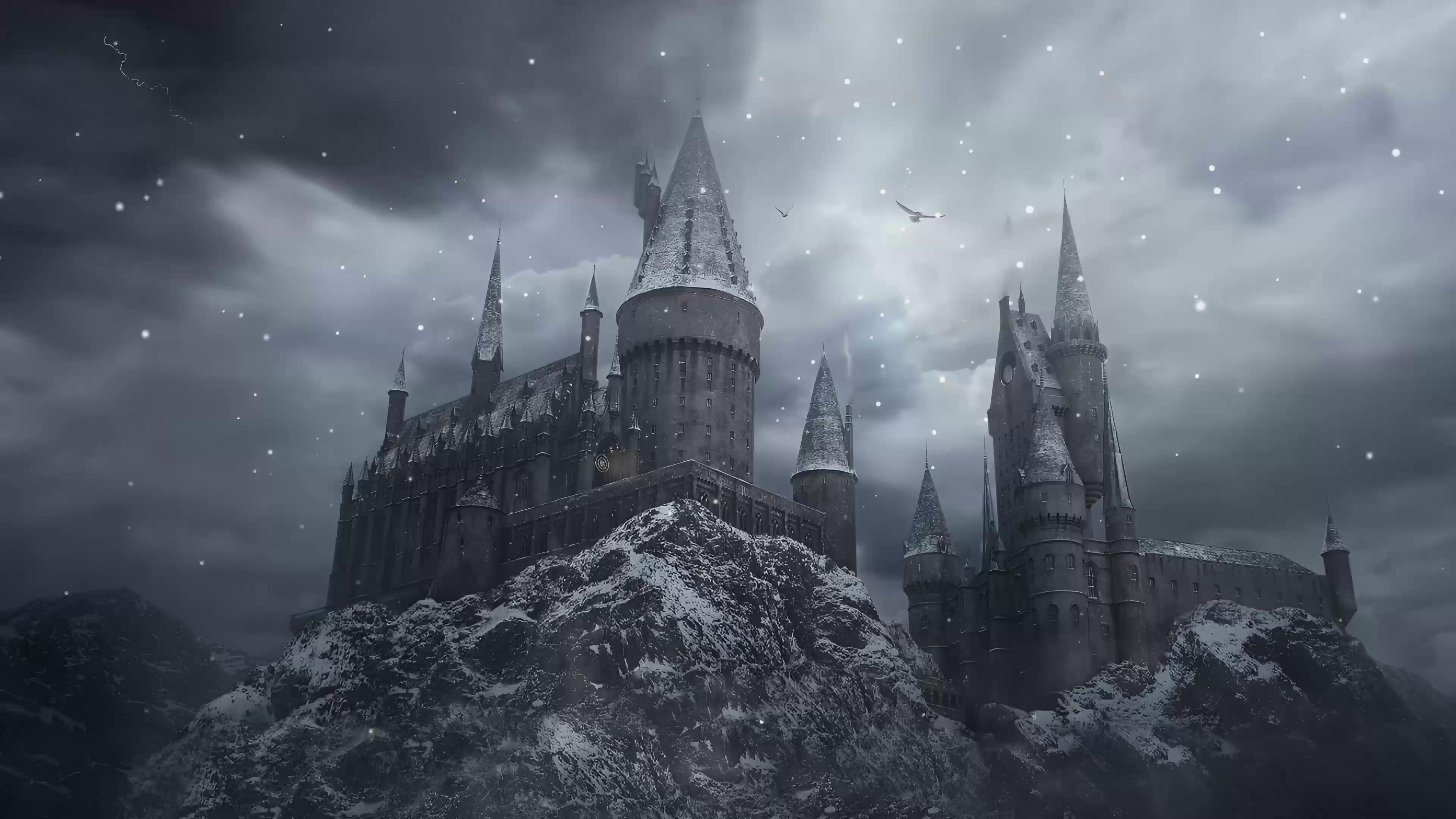 Winter Hogwarts Live Wallpaper