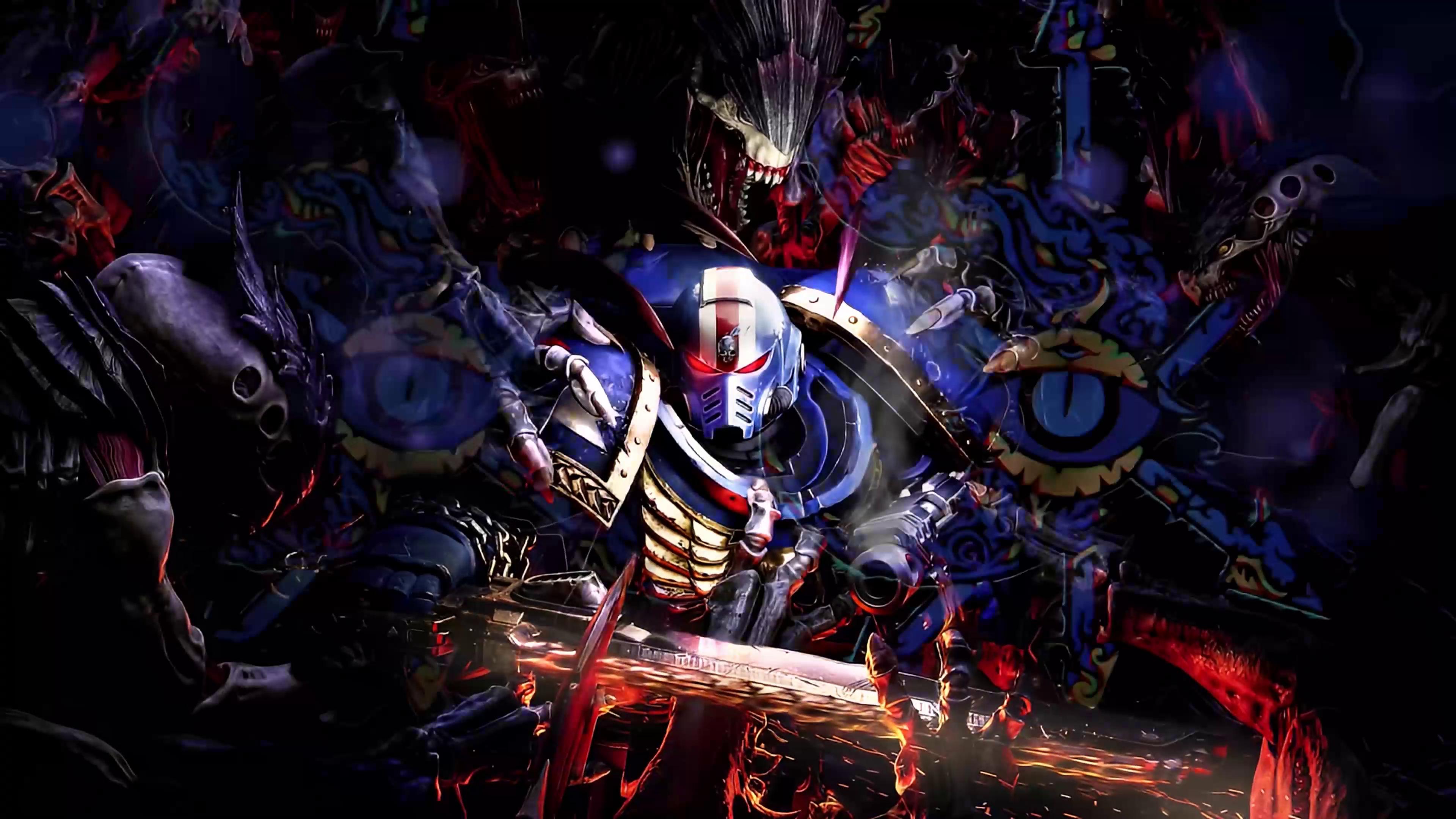 30+ Warhammer 40k Live Wallpapers 4K \u0026 HD, image size:3840x2160