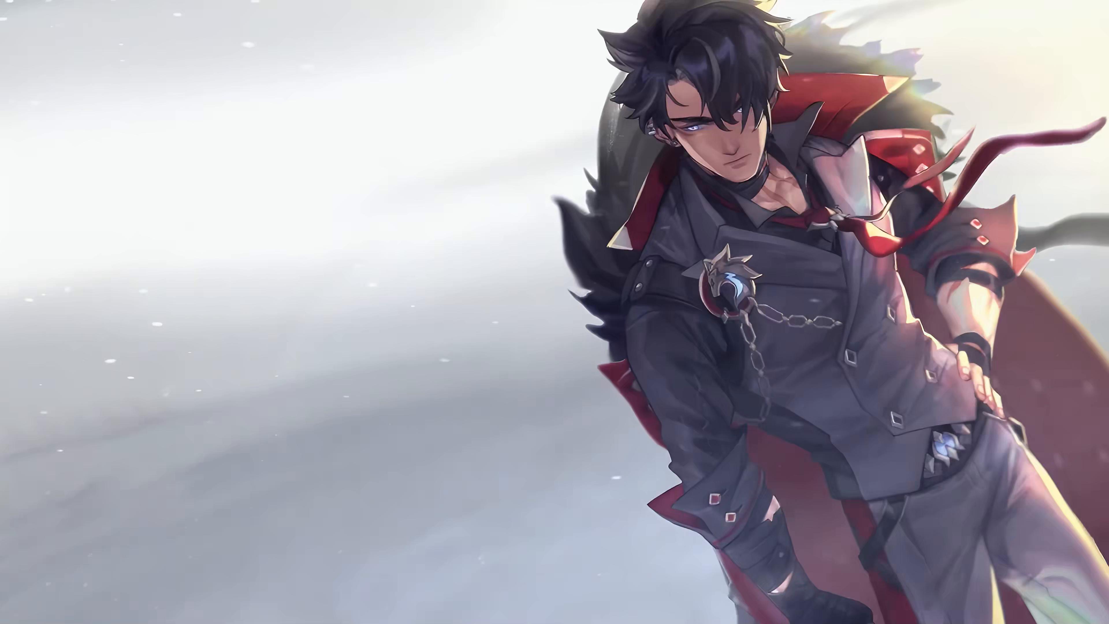 Wriothesley, the Frozen Guardian Live Wallpaper