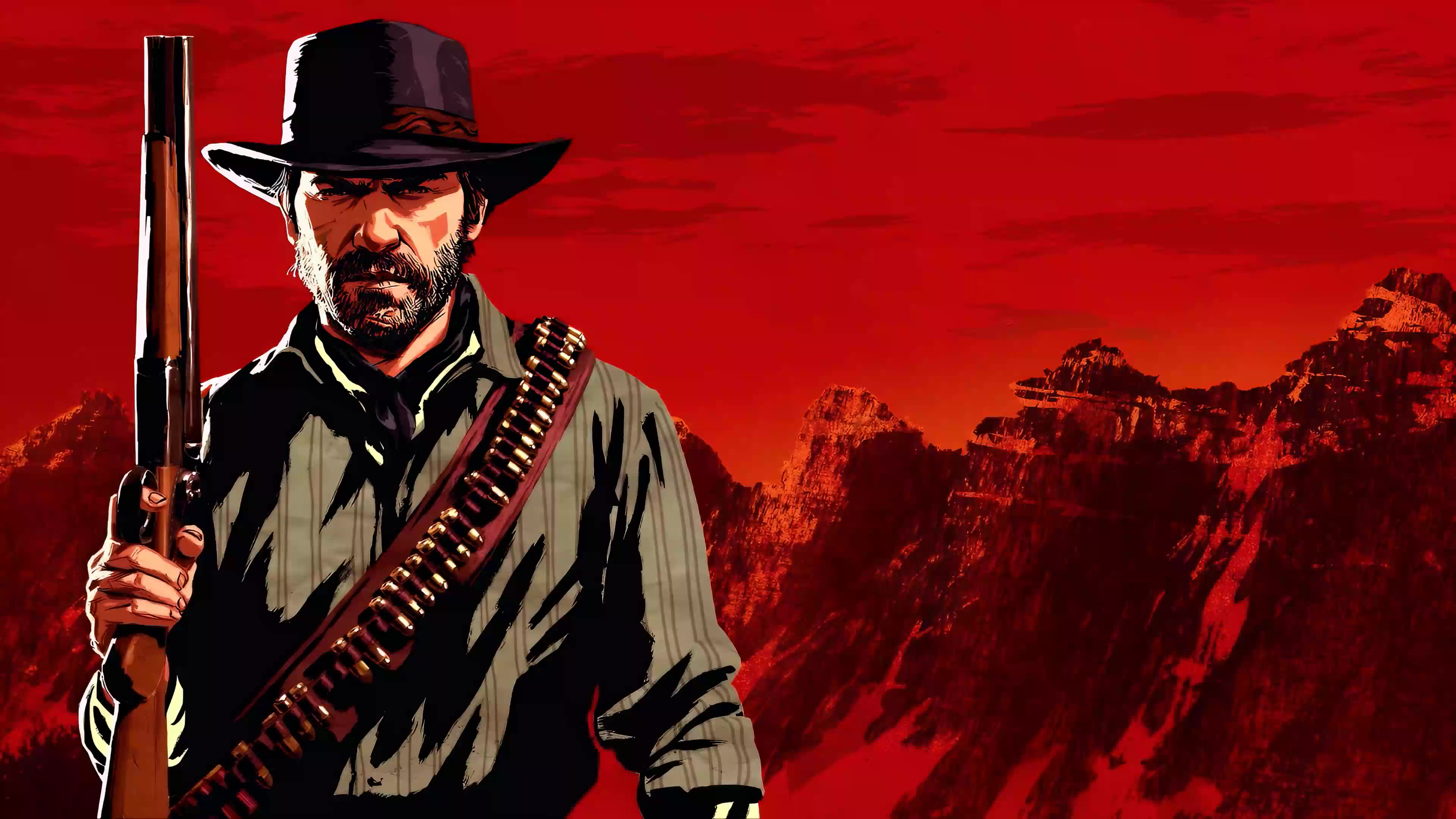 RDR 2: Under Crimson Skies Live Wallpaper
