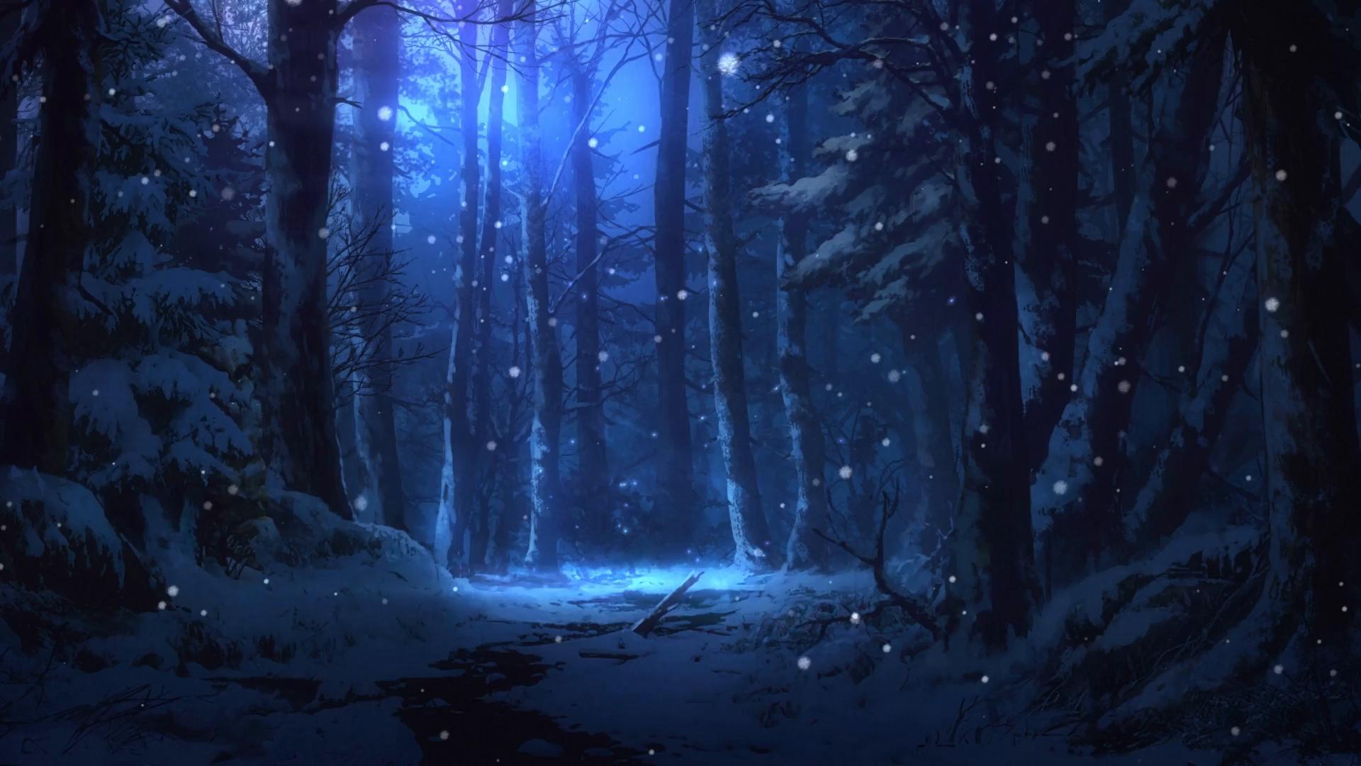 Download Frozen Forest, Winter, Freezing, Forest, Frost, Trees Wallpaper in  5120x2880 Resolution