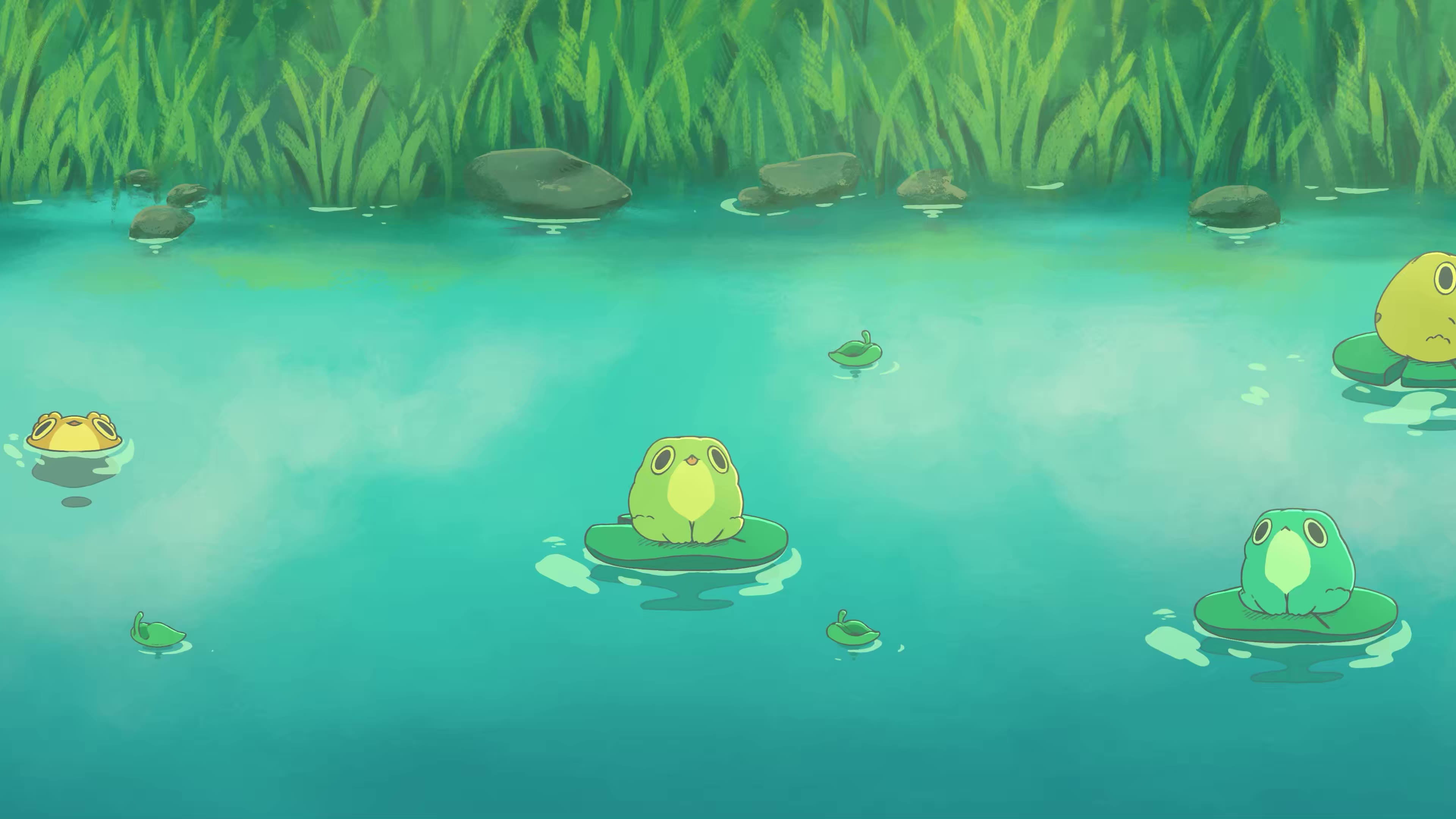 Abi Toads Lilypad Ride Mobile Live Wallpaper