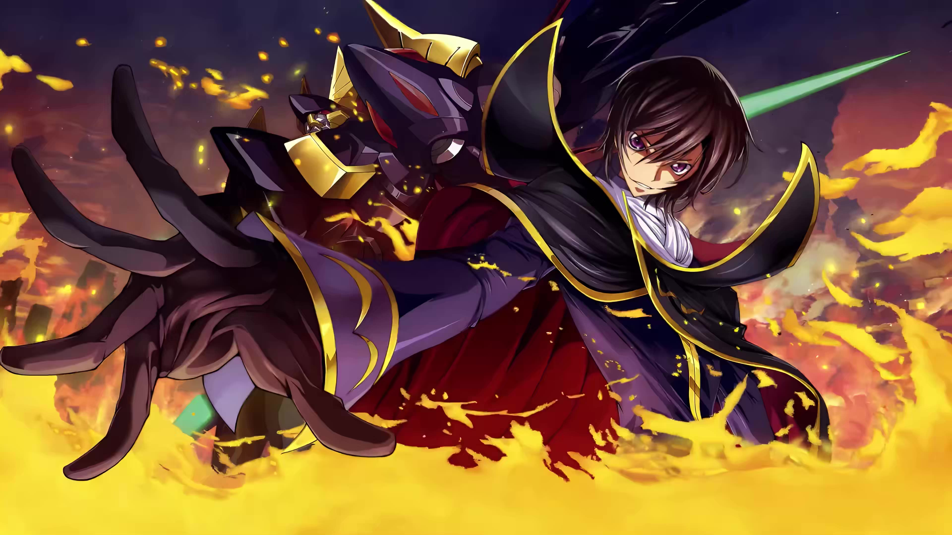 Lelouch Lamperouge - Code Geass Live Wallpaper, image size:3840x2160