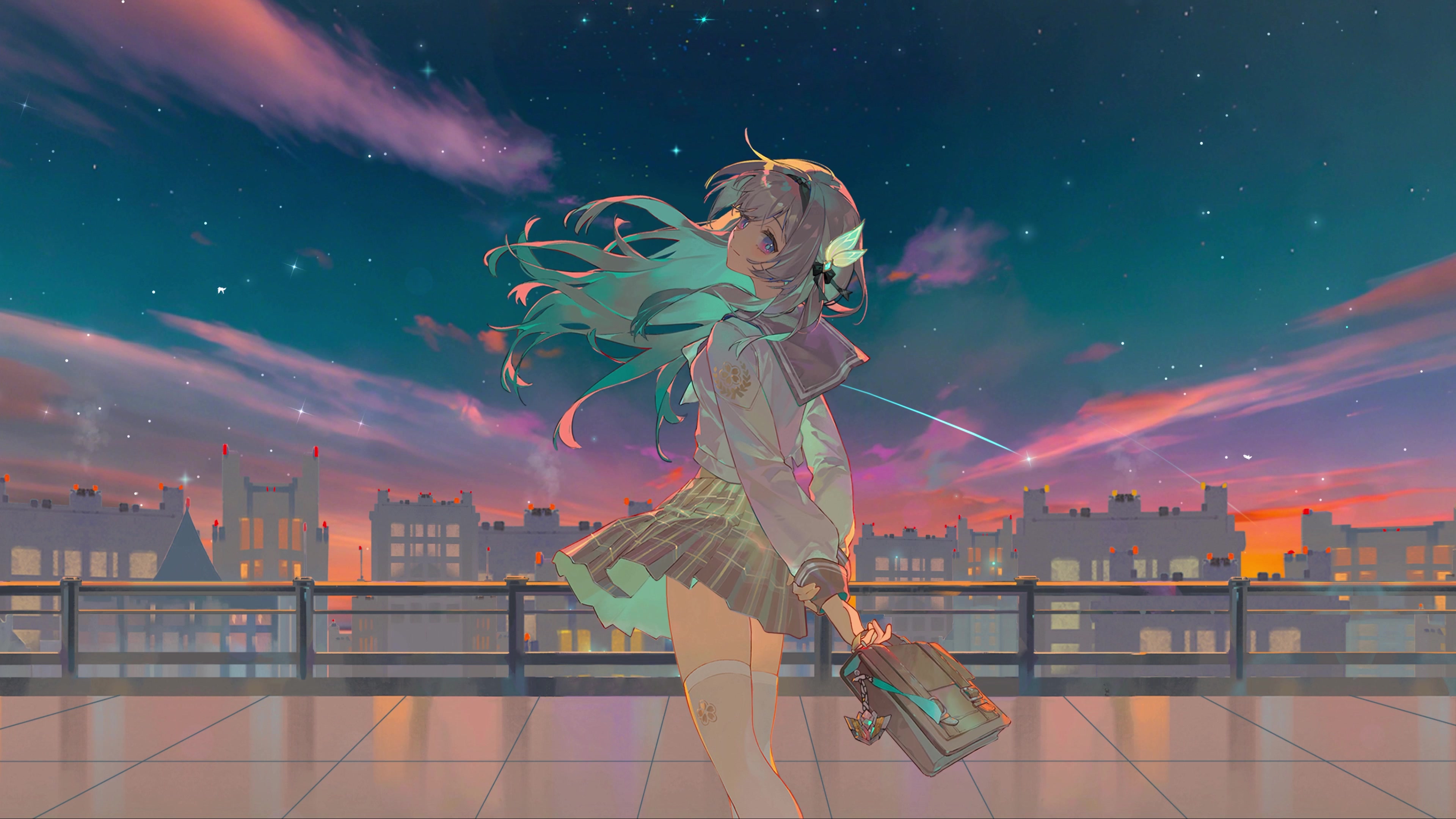 Firefly Evening Breeze Live Wallpaper