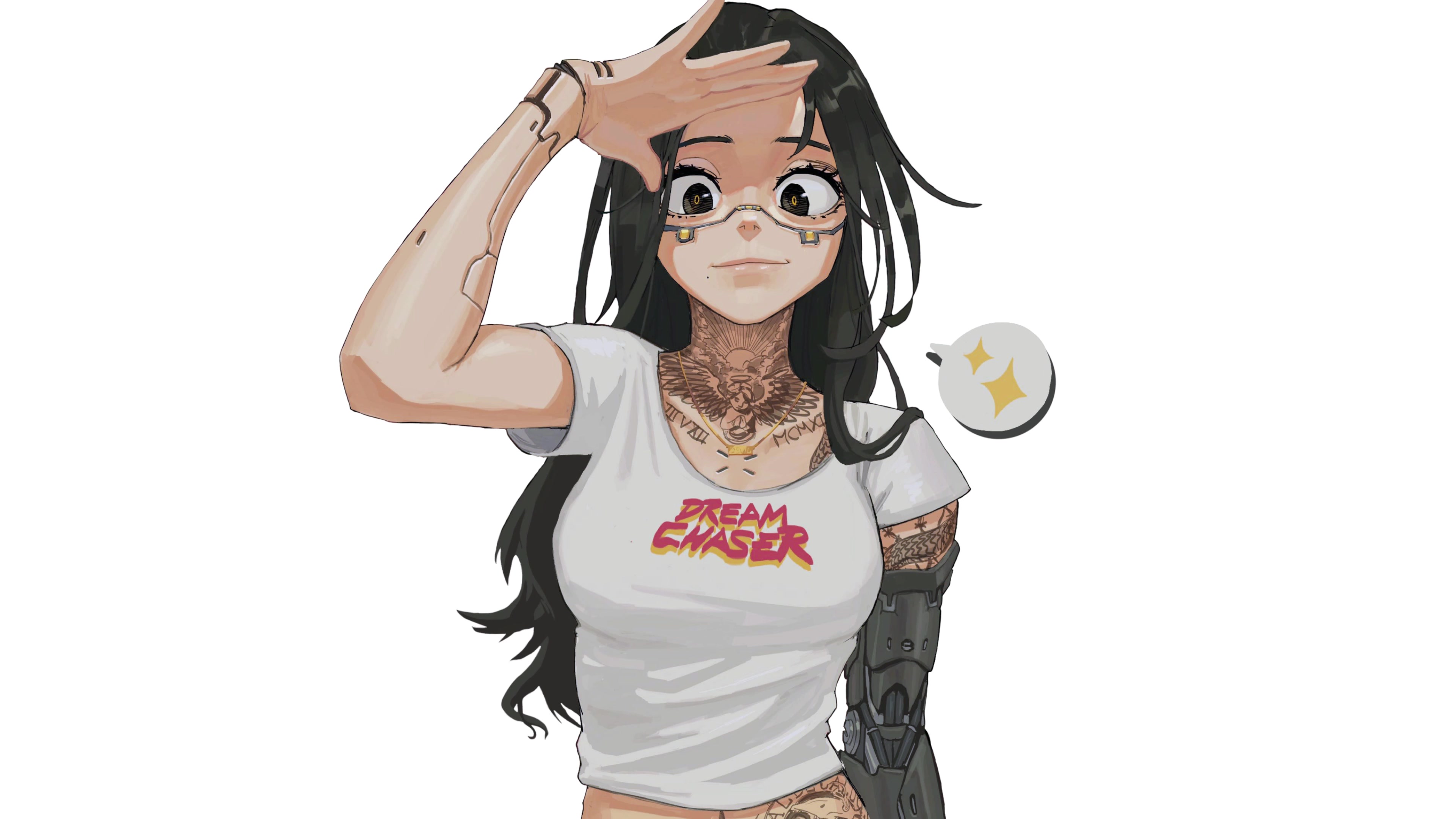 Dream Chaser White Preset Mobile Live Wallpaper