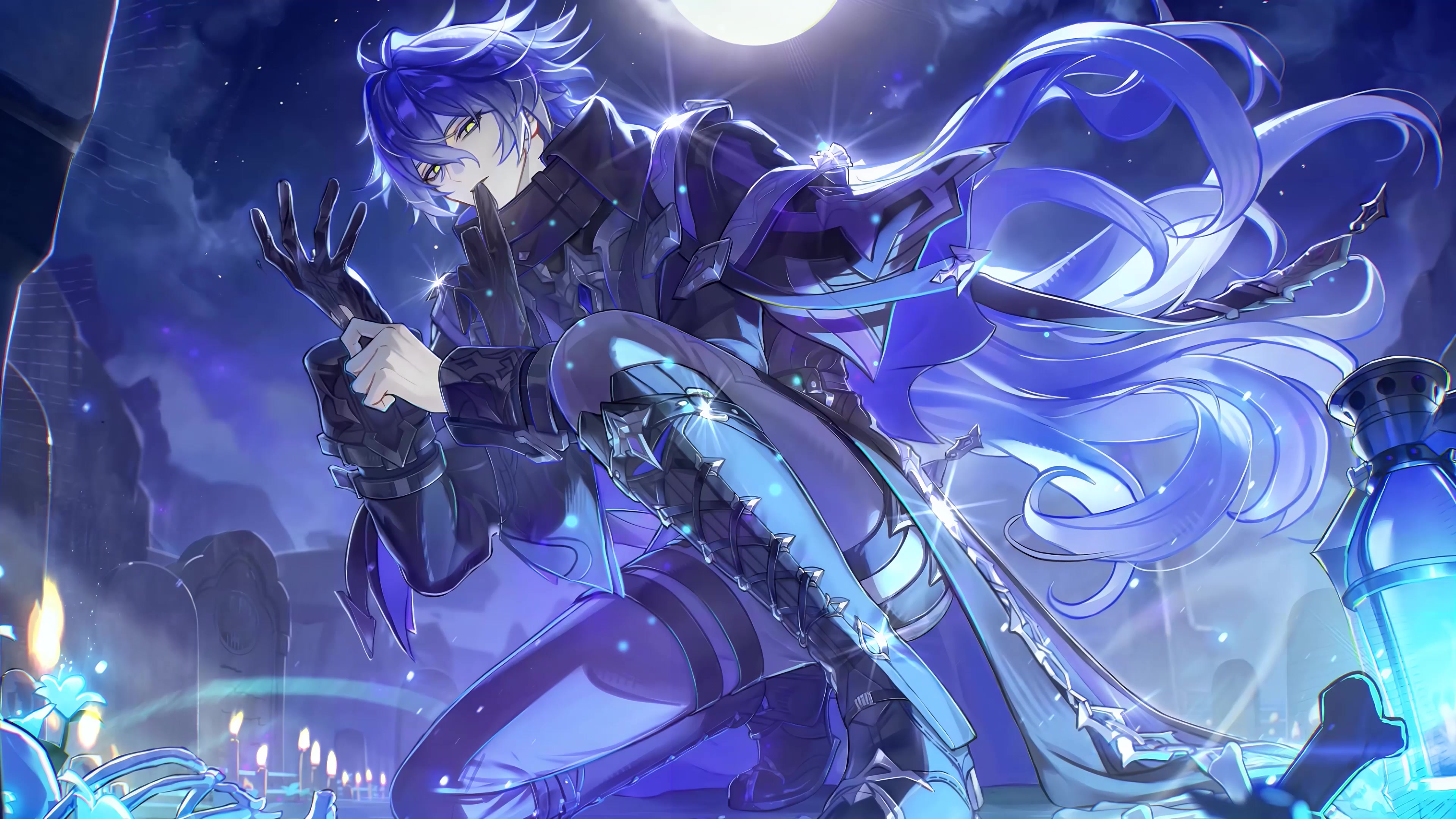 Flins Lunar Phantom Live Wallpaper