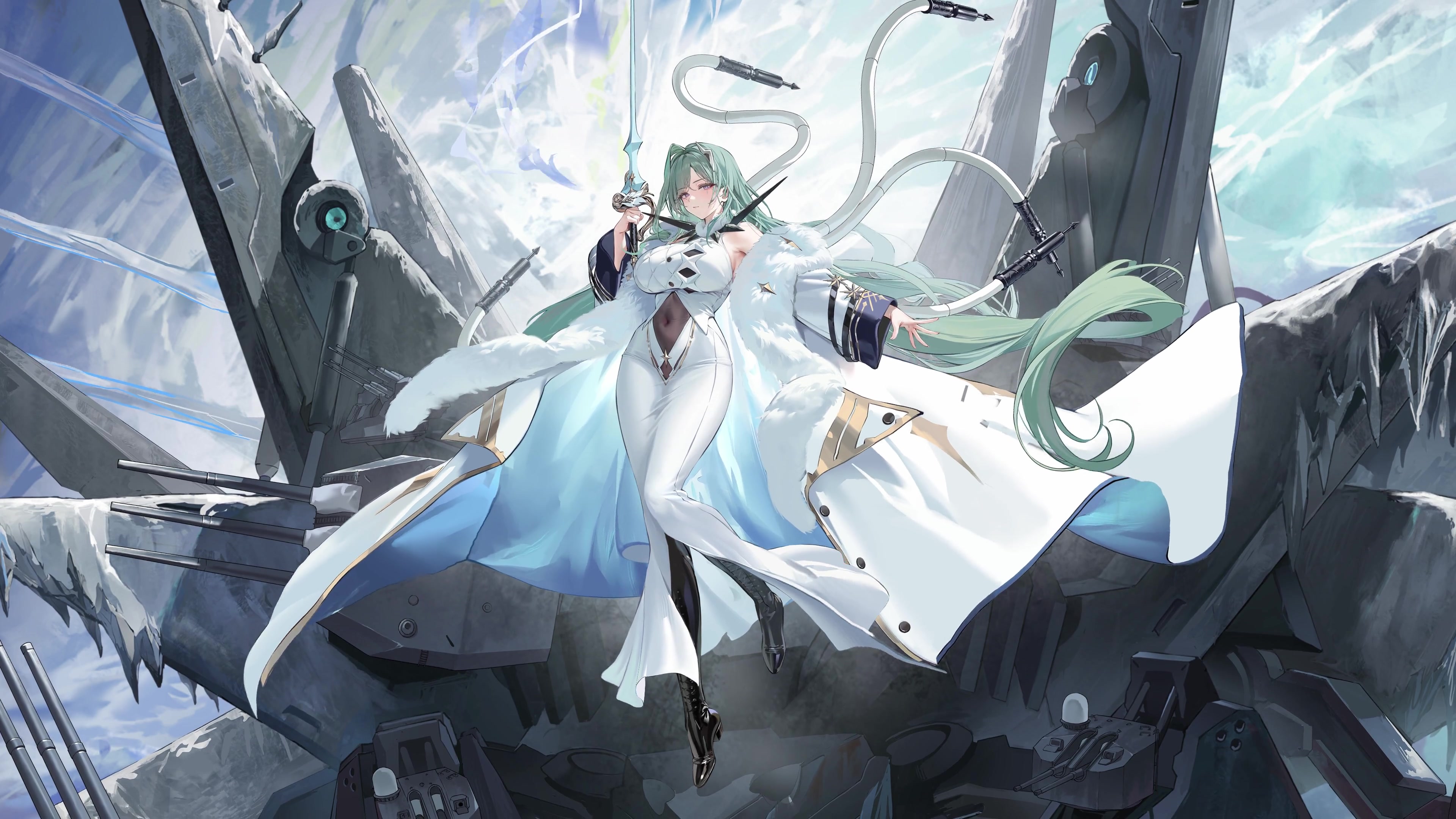 Azur Lane Mechanical Goddess Mobile Live Wallpaper