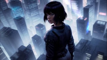 ghost in the shell live wallpaper